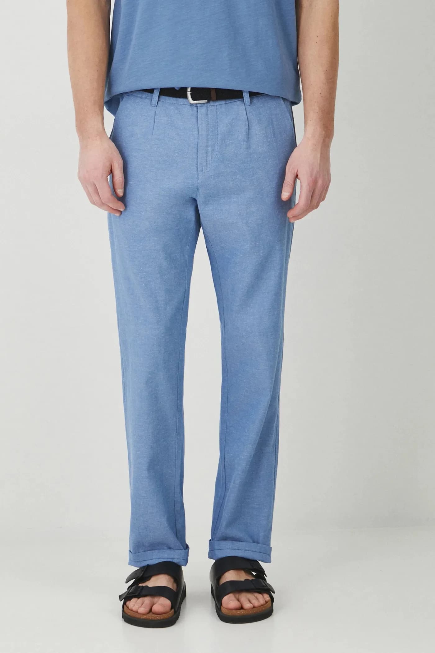 Льняные брюки