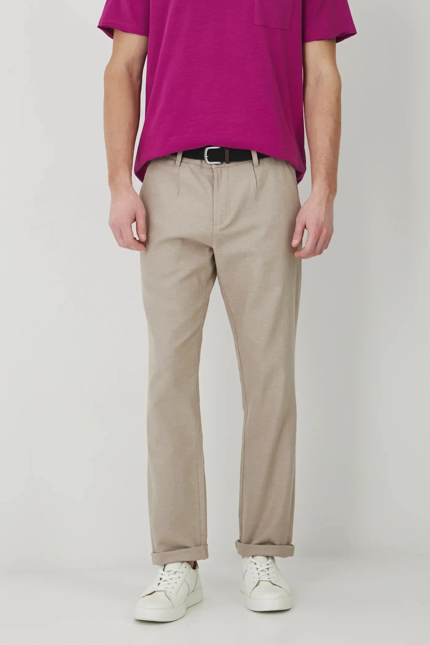 Льняные брюки