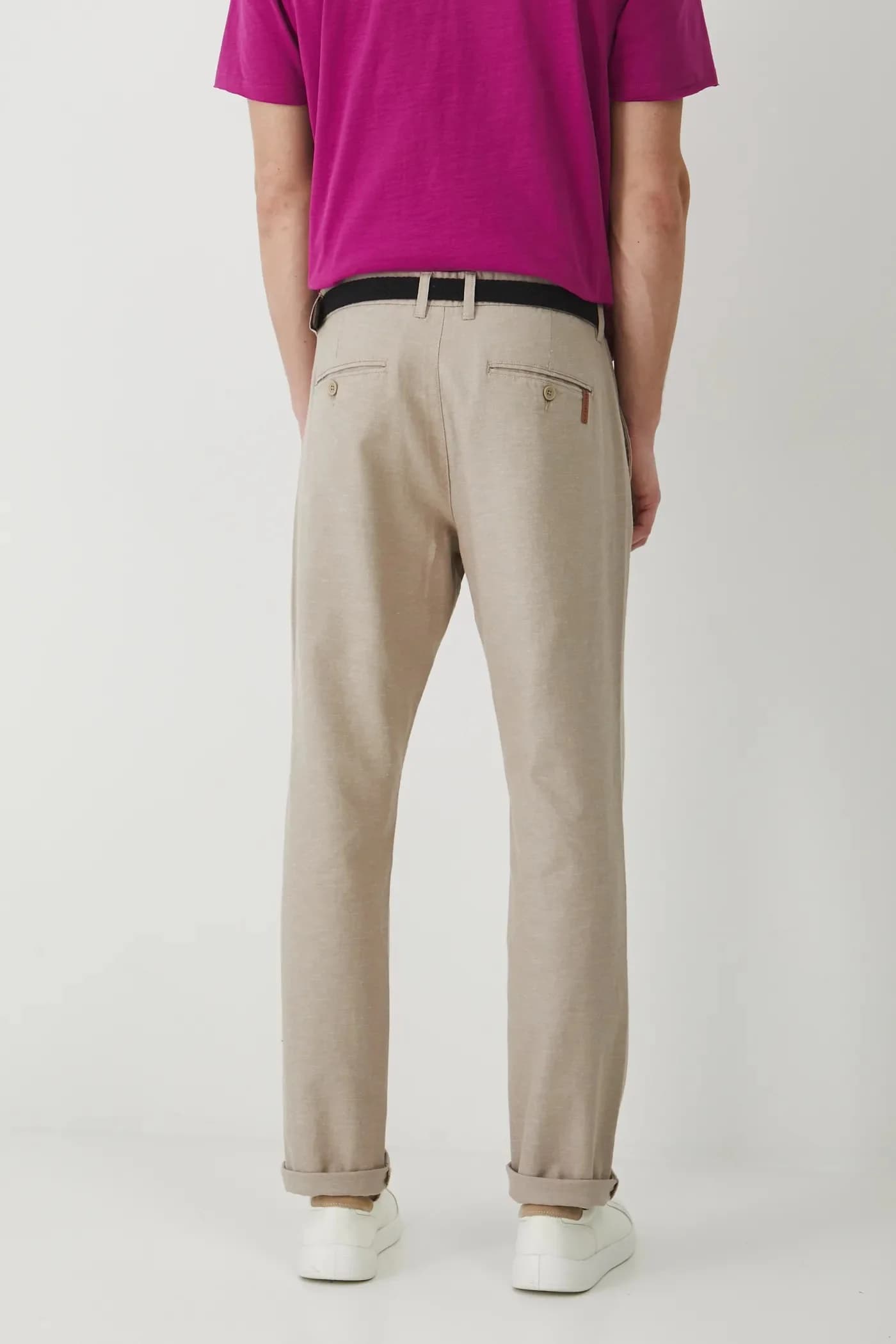 Льняные брюки - фото 3