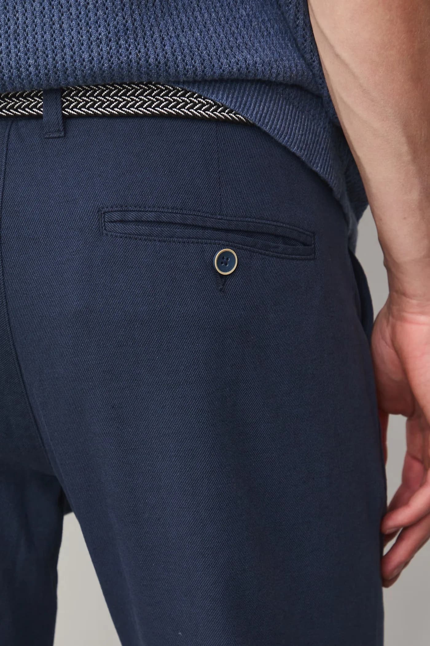 Льняные брюки - фото 4