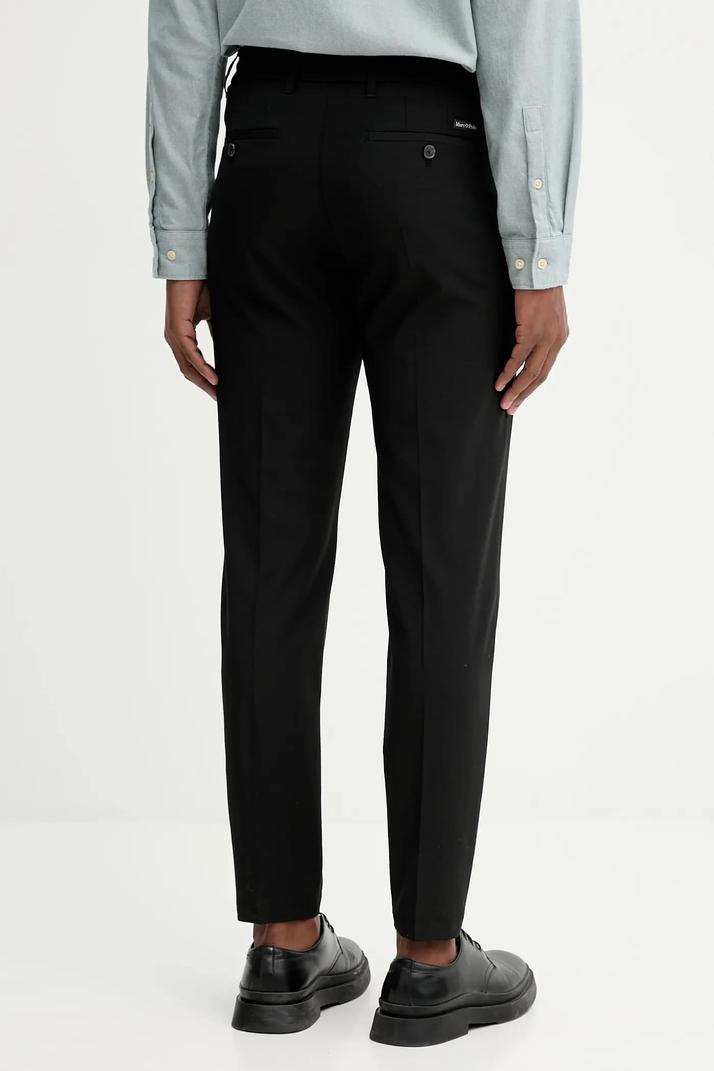 Брюки из смесовой шерсти - фото 3