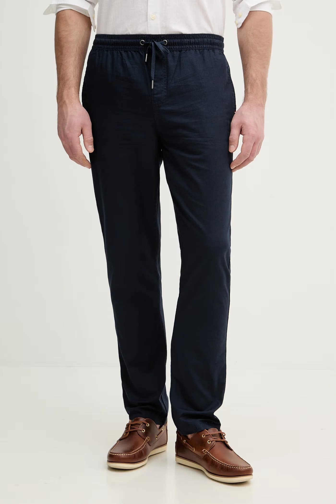 Брюки с добавлением льна ЛЬНЯНАЯ КУЛИНКА