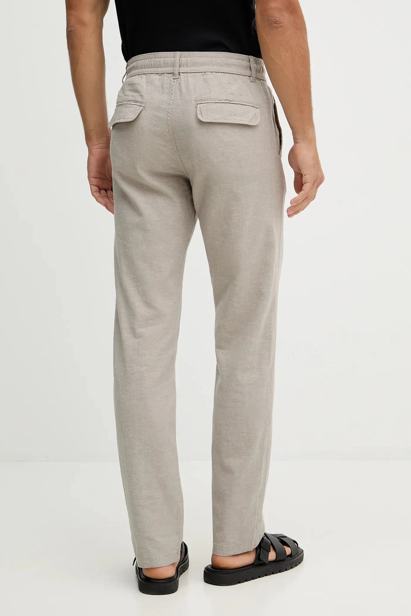 Брюки с льном - фото 3