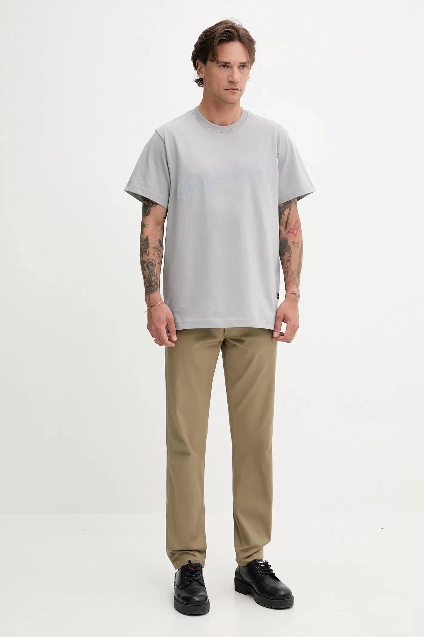 Зауженные брюки чинос Raw Morry - фото 2