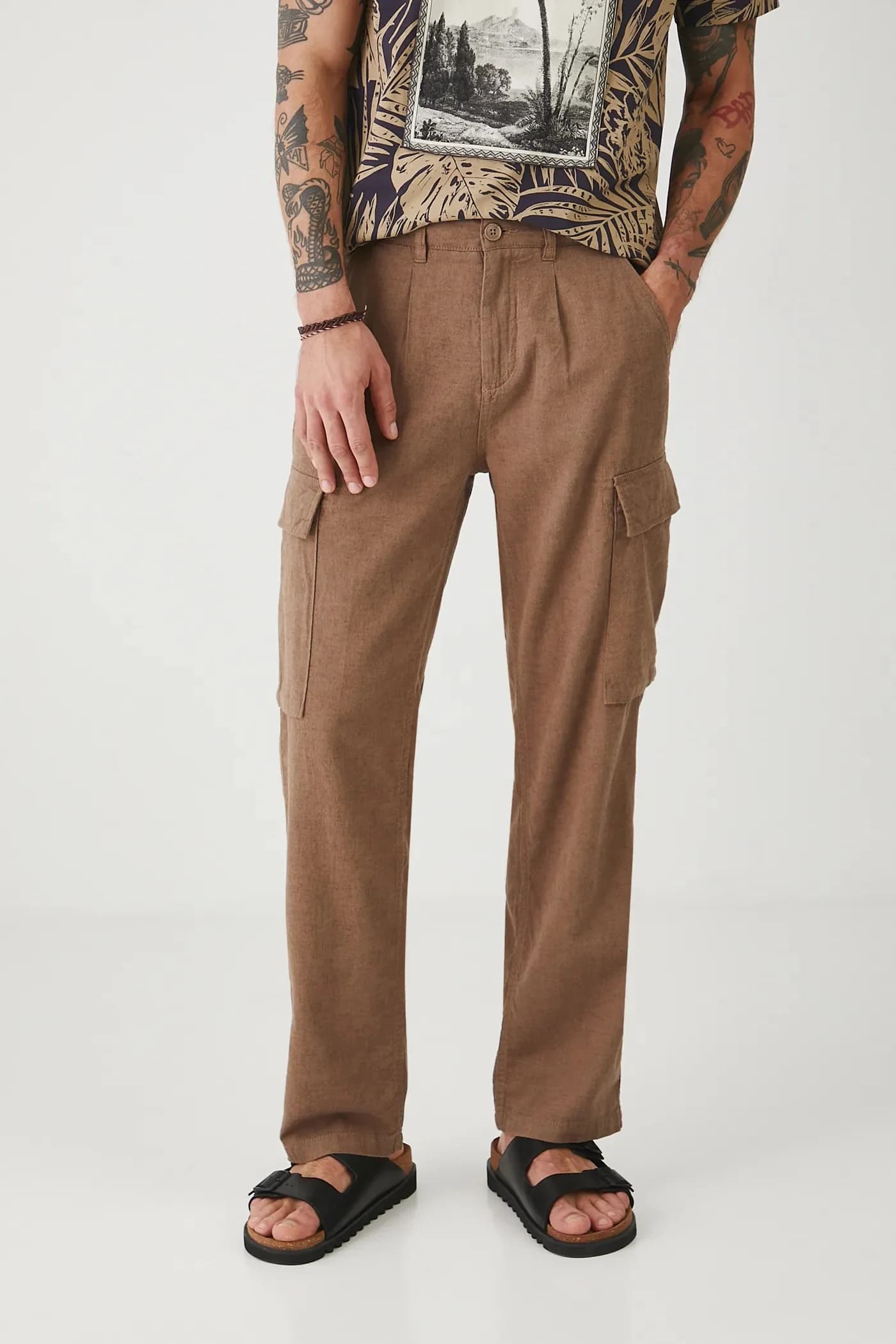 Льняные брюки - фото 2