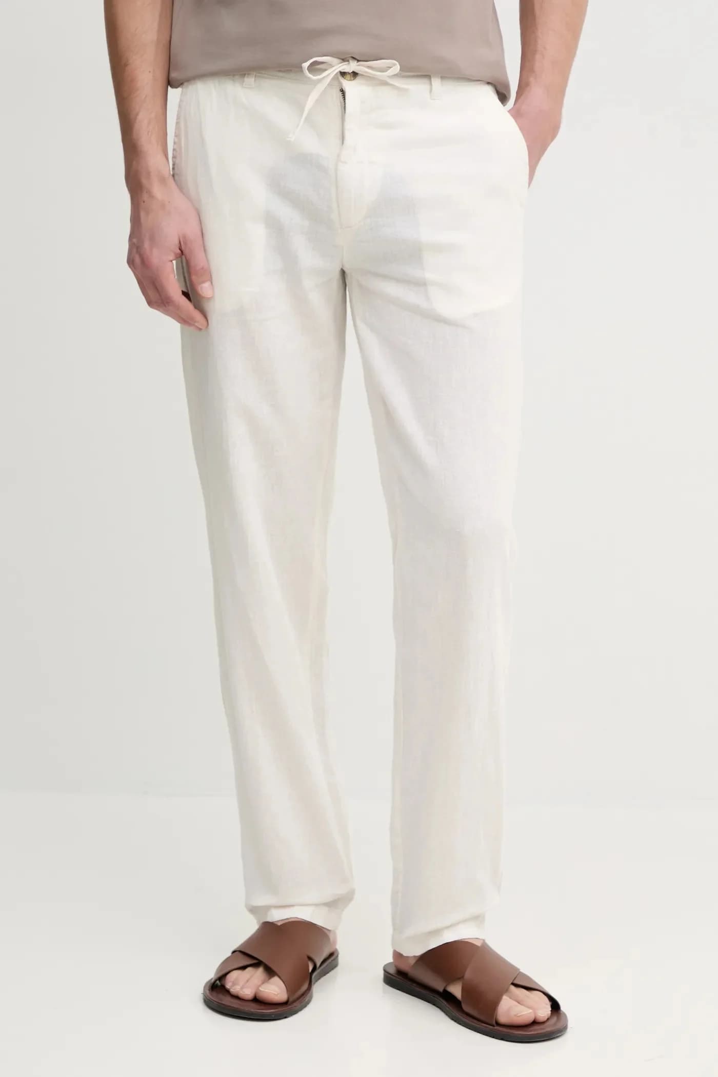 Льняные брюки