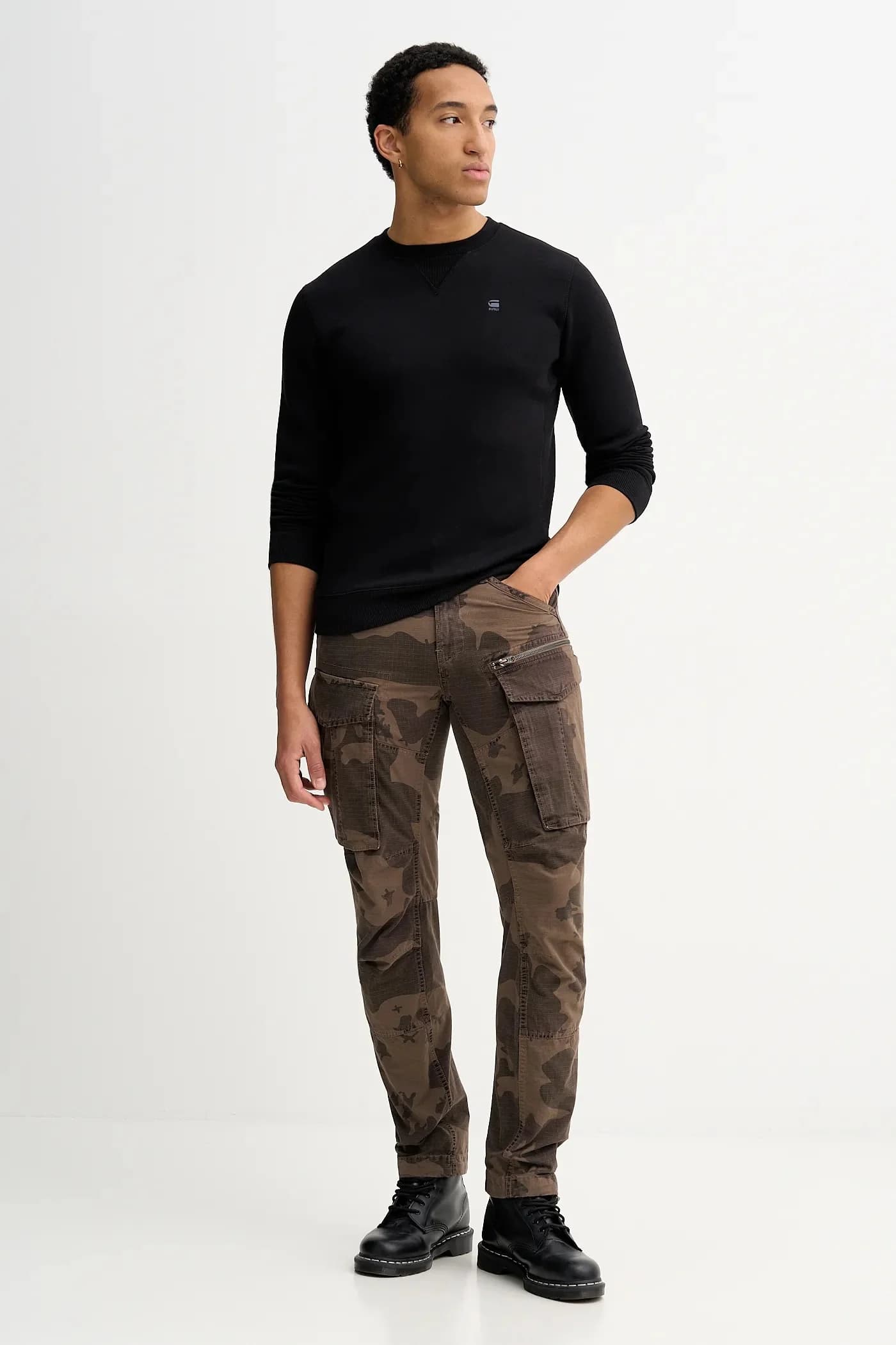 Rovic Zip 3D Regular Зауженные хлопковые брюки - фото 2