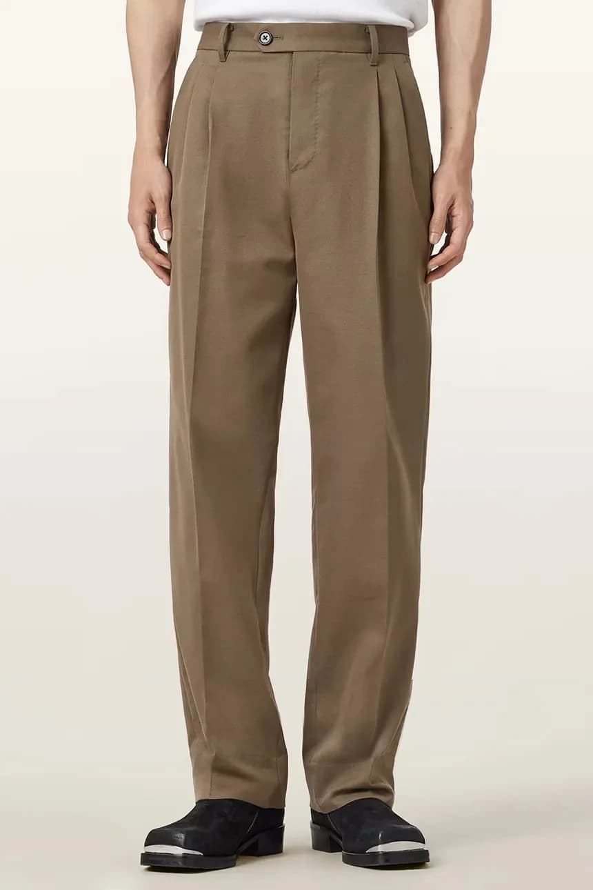 Брюки из шерсти TALLIS - фото 2