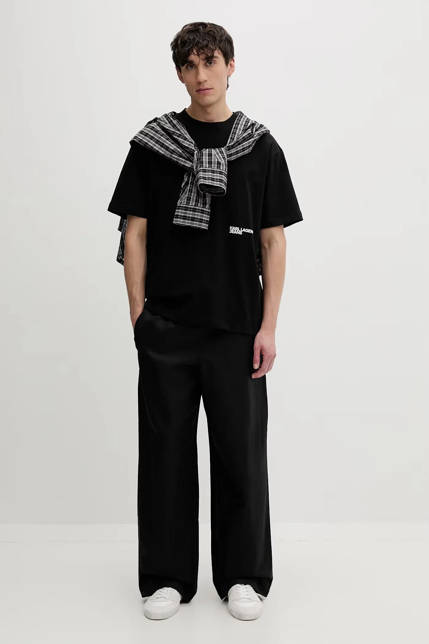 Мужские брюки с льном - фото 2