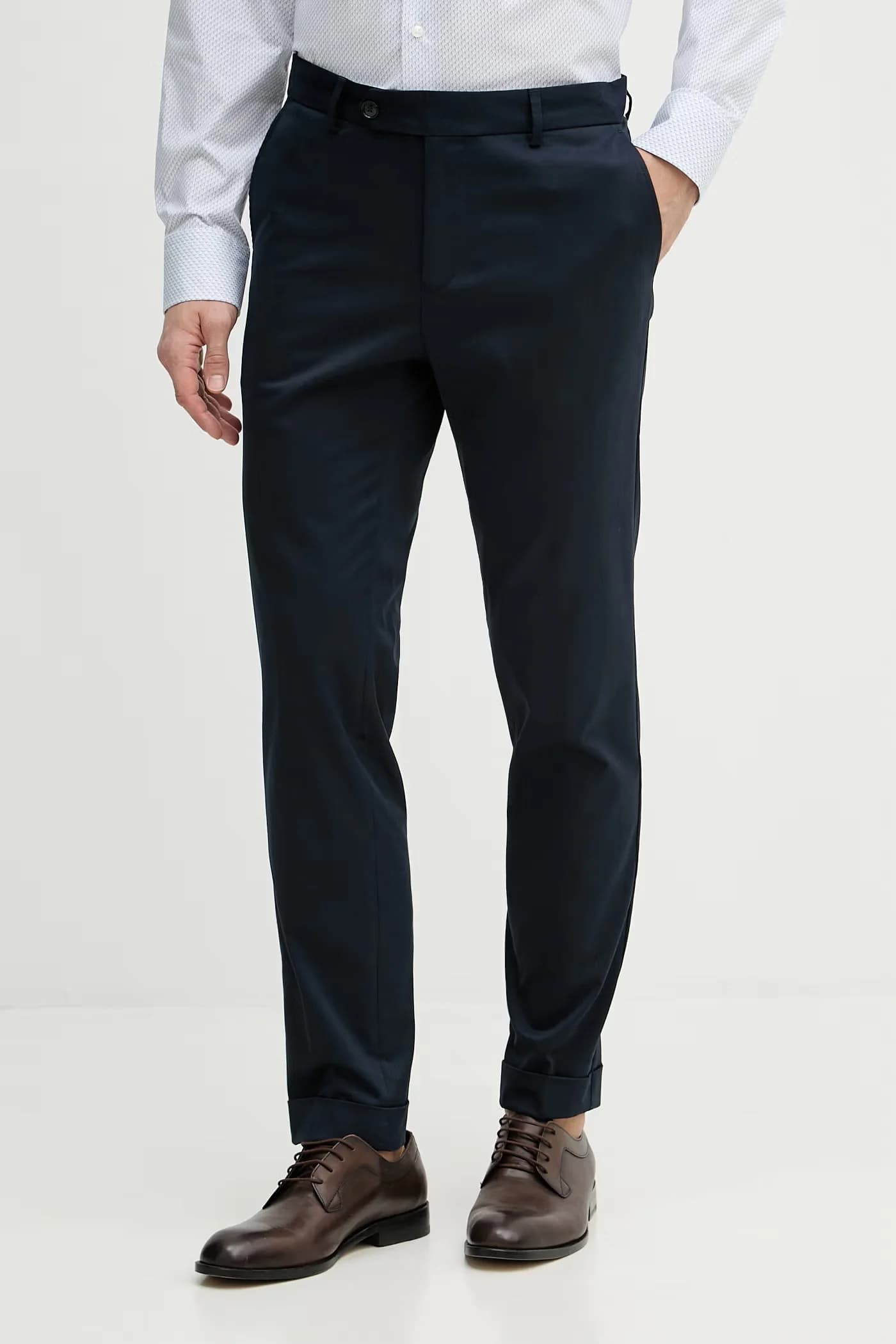 Мужские брюки Genius из хлопка с эластаном