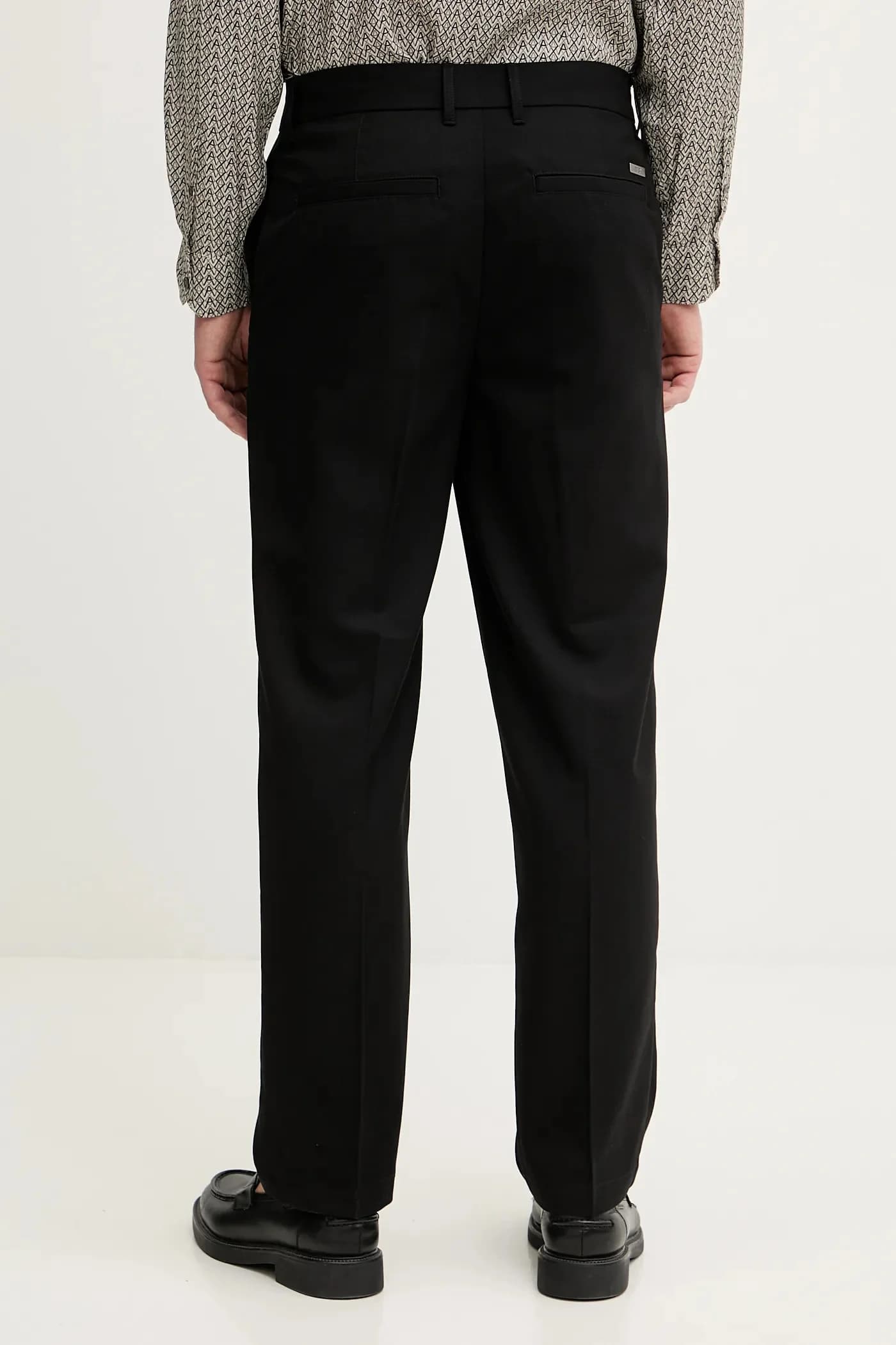 Брюки из смесовой шерсти - фото 3