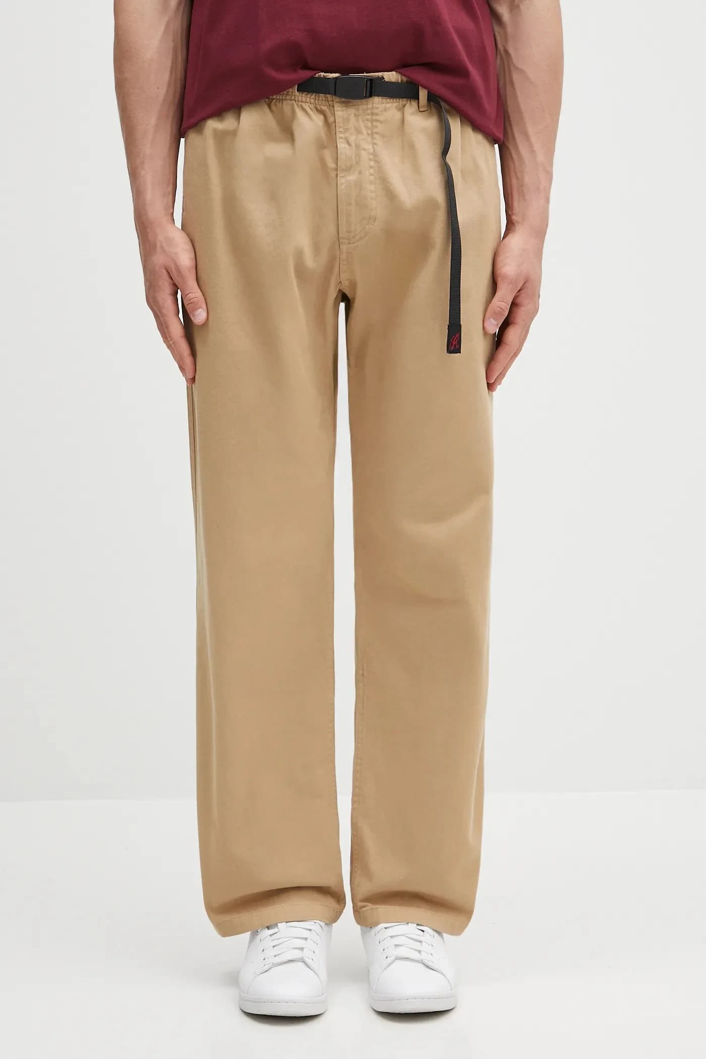 Брюки прямого кроя из хлопка