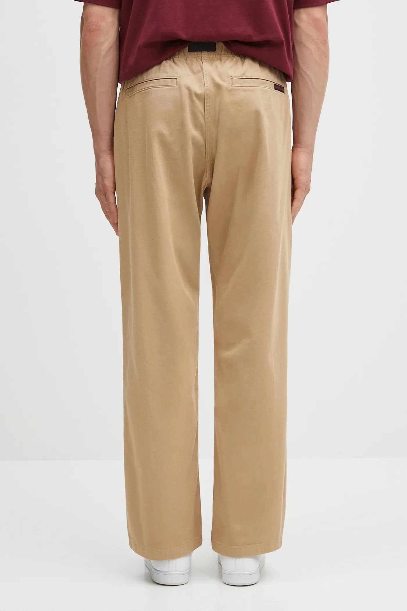 Брюки прямого кроя из хлопка - фото 3