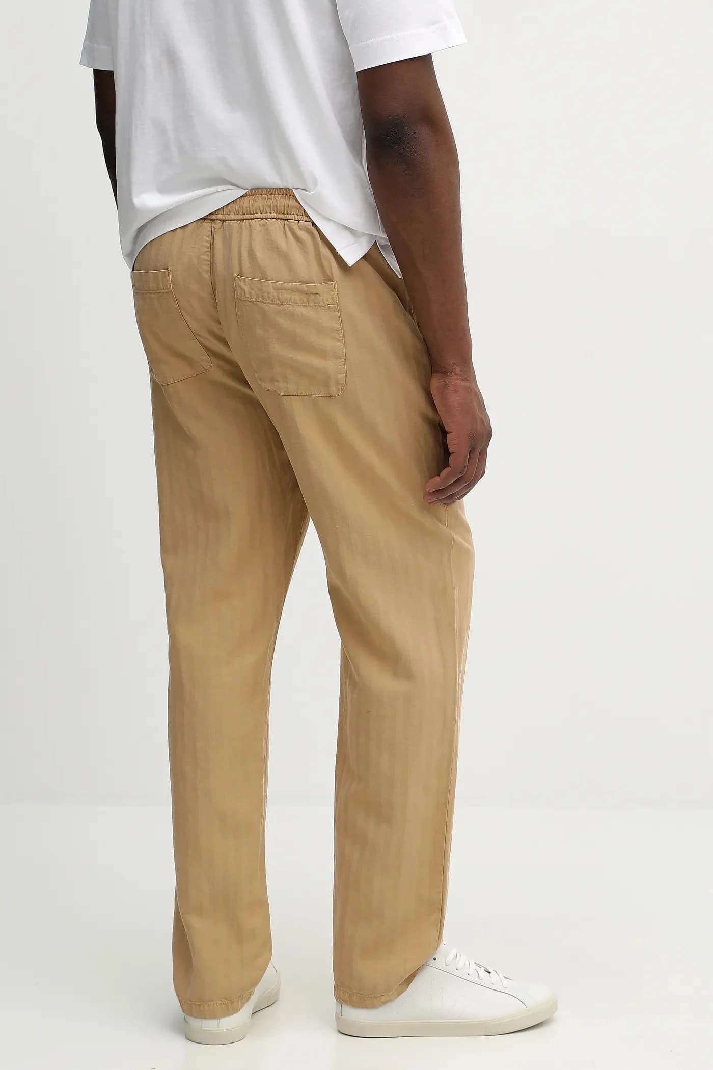 Брюки с льном - фото 3