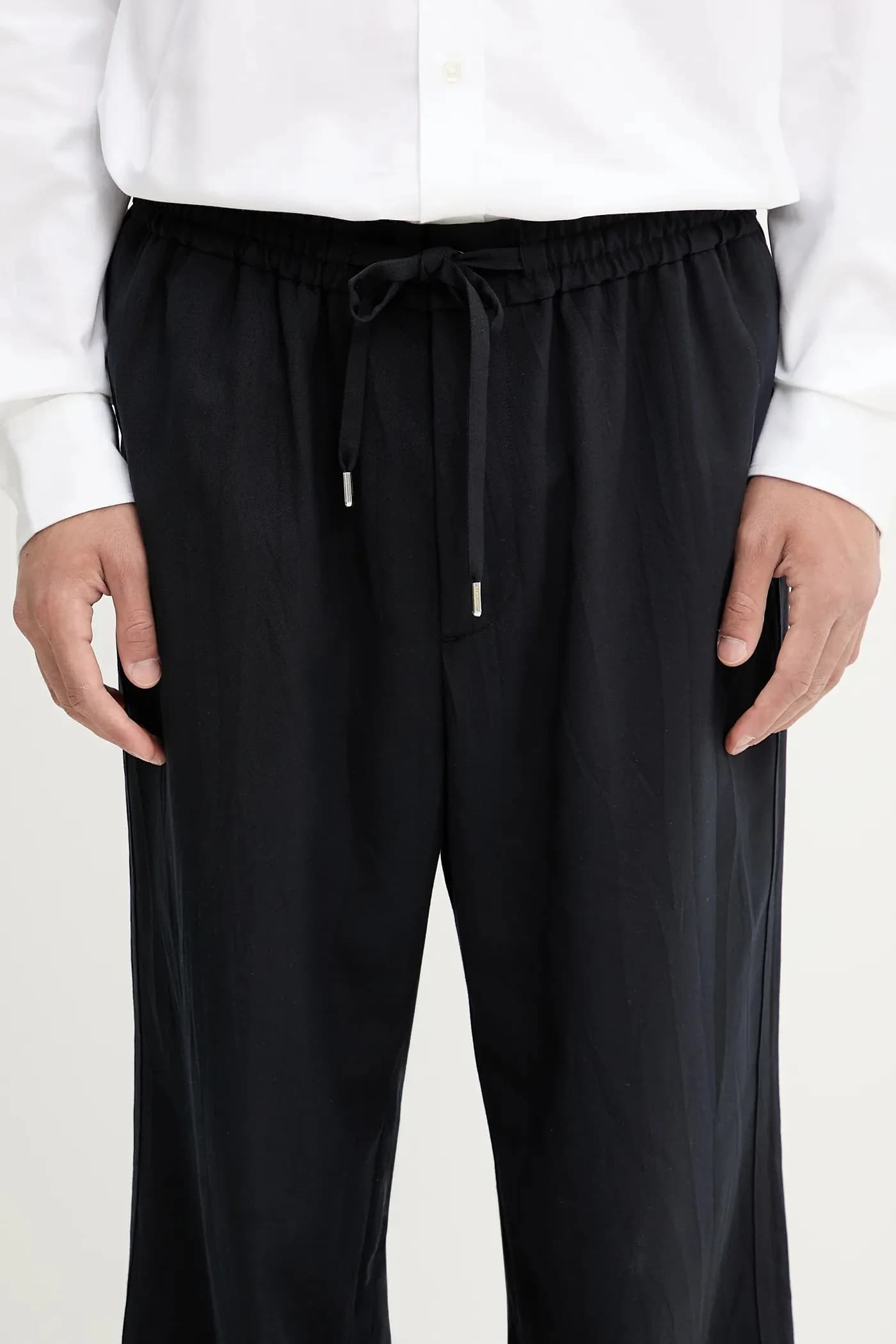 Костюмные брюки из смесовой шерсти - фото 4