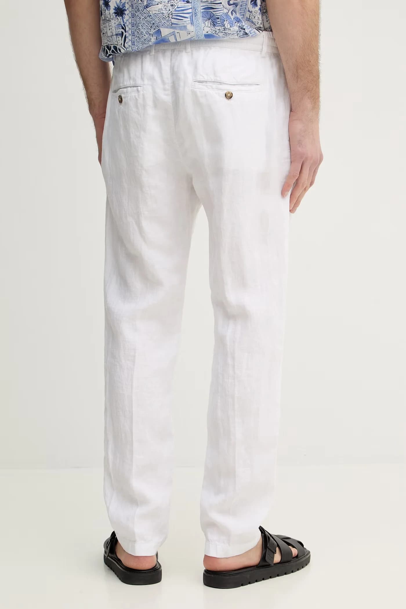 Льняные брюки - фото 3