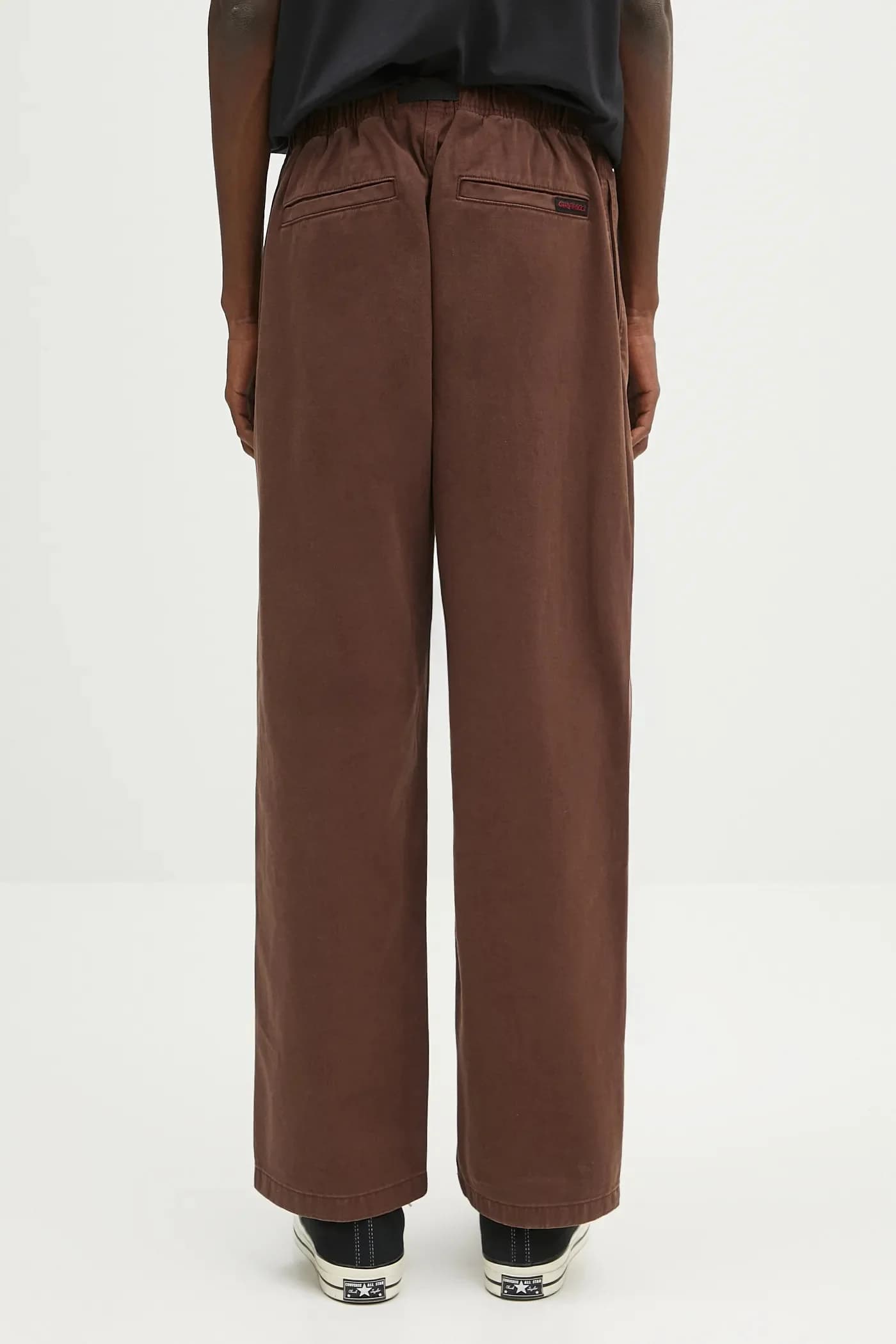 Брюки прямого кроя из хлопка - фото 3