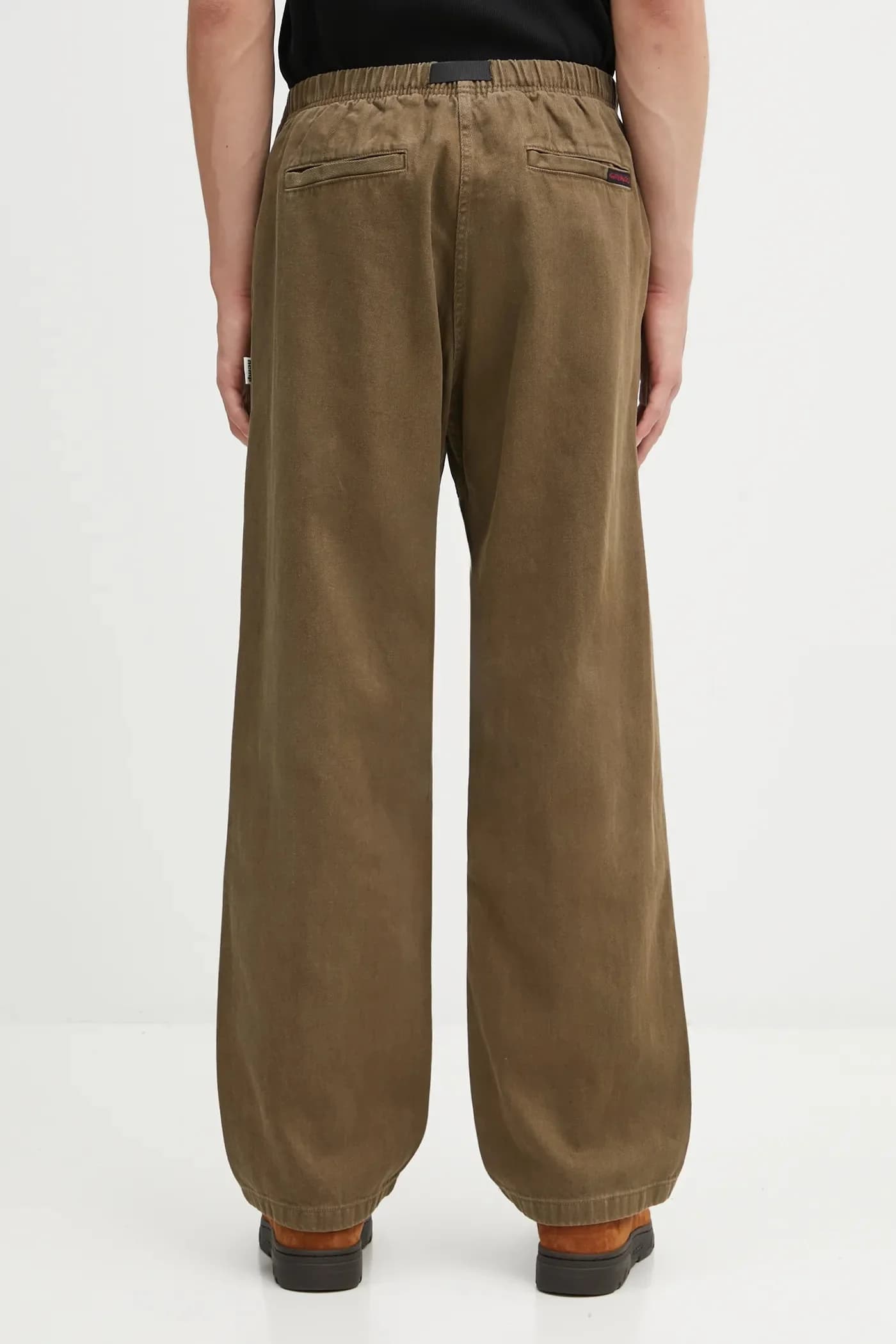 Брюки прямого кроя из конопли - фото 3