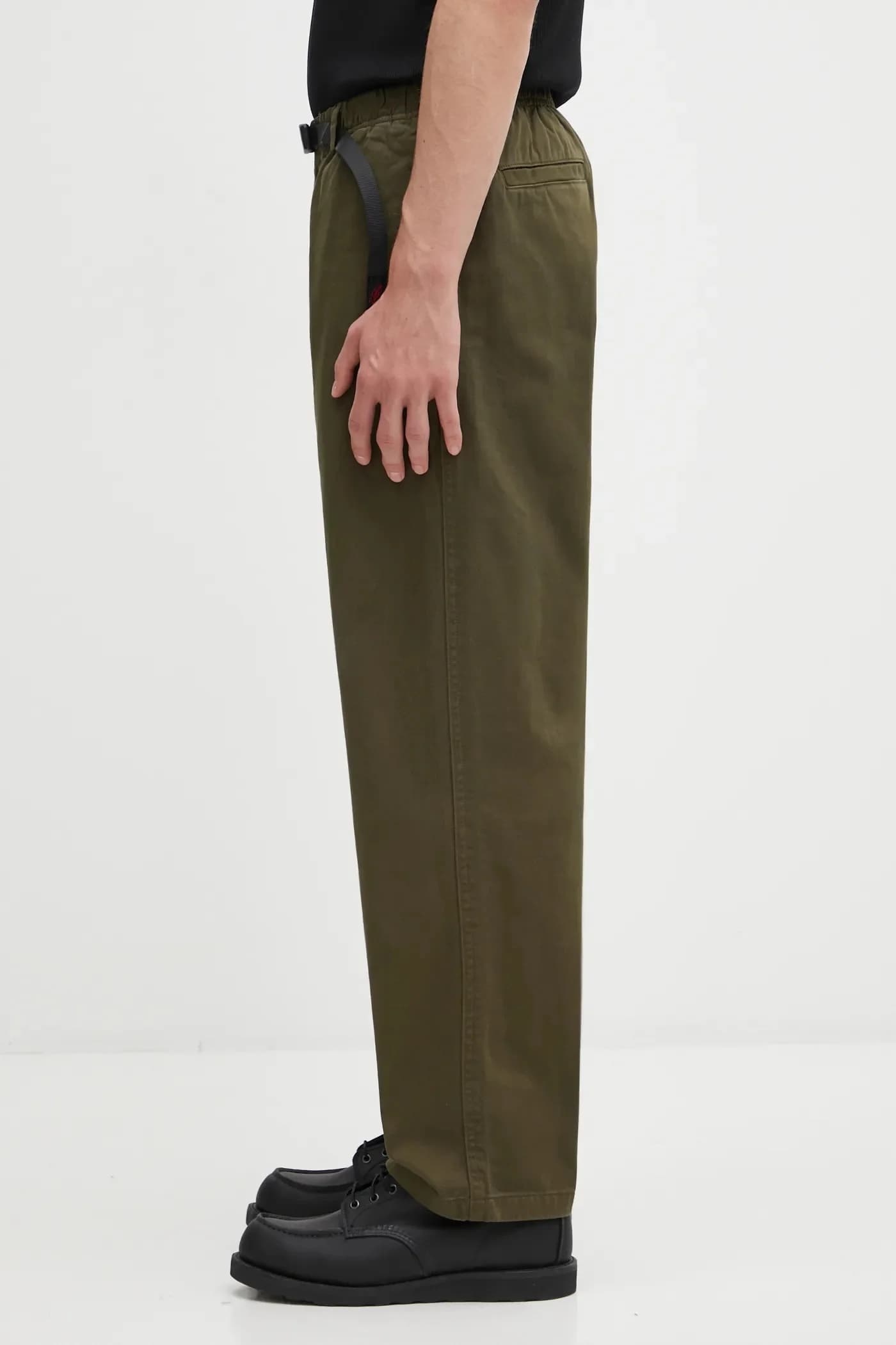 Брюки прямого кроя из хлопка - фото 2