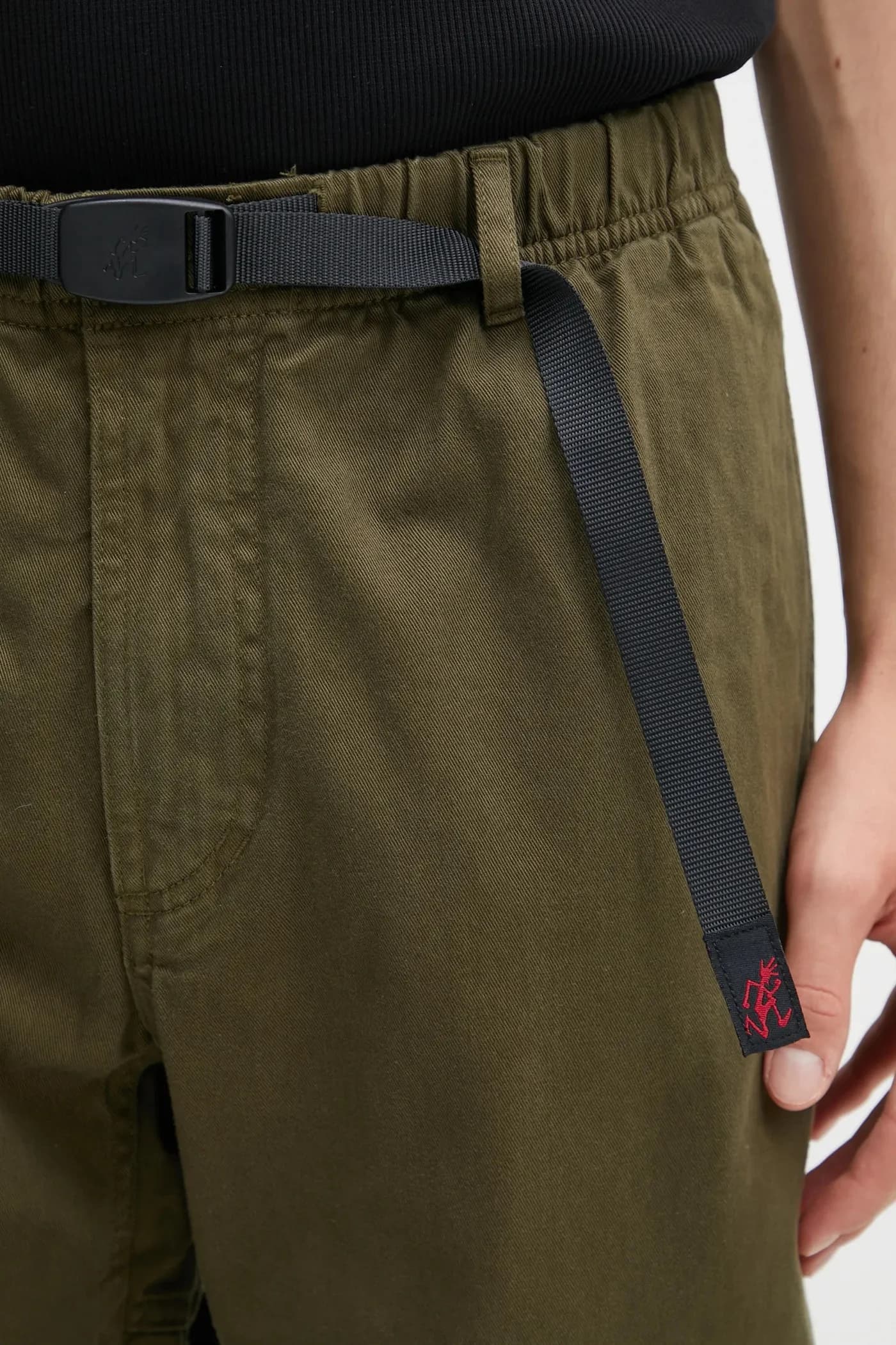 Брюки прямого кроя из хлопка - фото 4