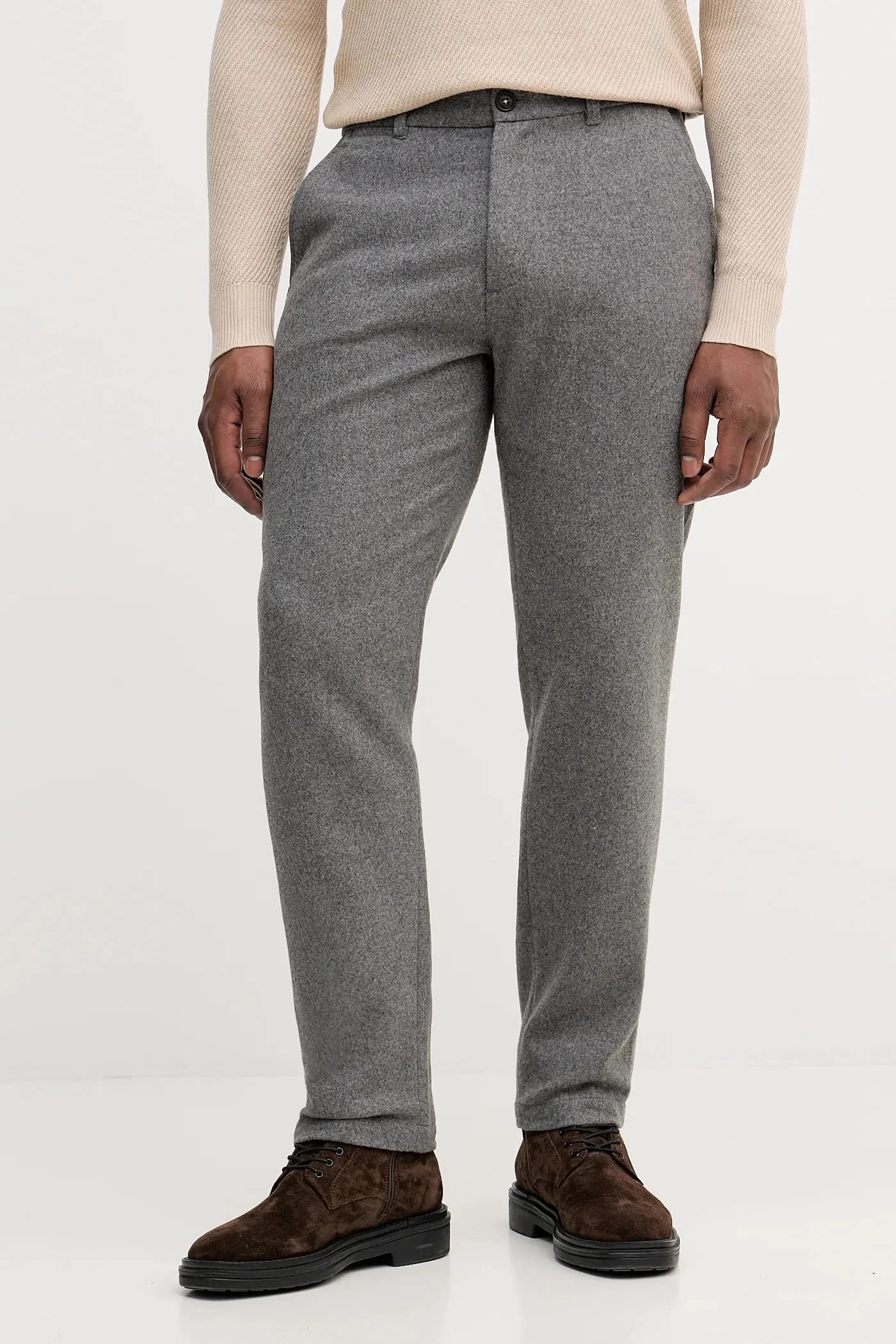 Брюки с шерстью