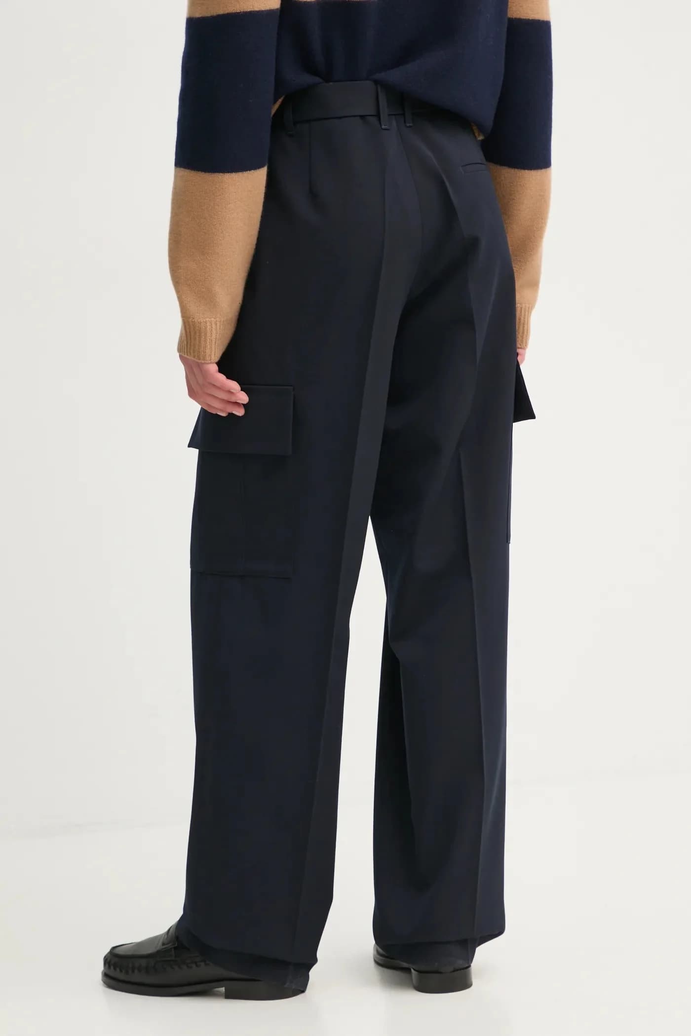 Брюки из смесовой шерсти - фото 3