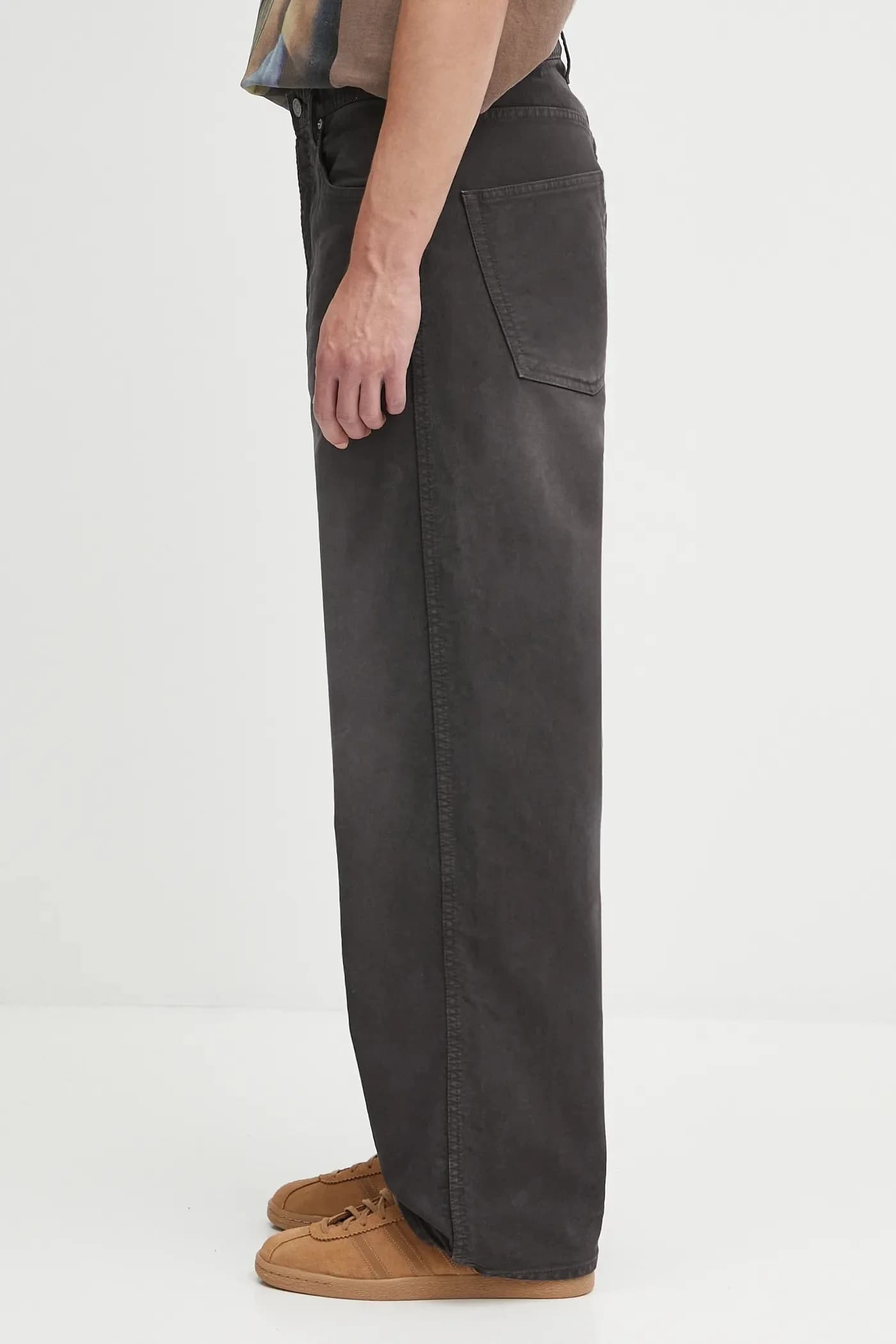 Широкие хлопковые брюки Fluxus 01 ex - фото 2