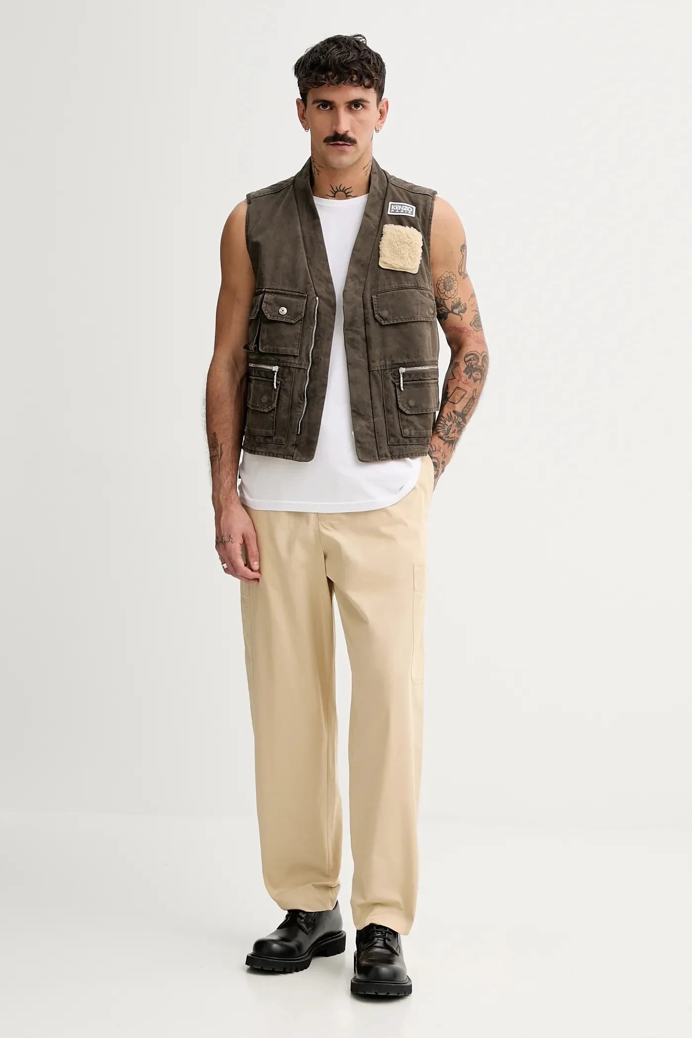 Хлопковые брюки - фото 2