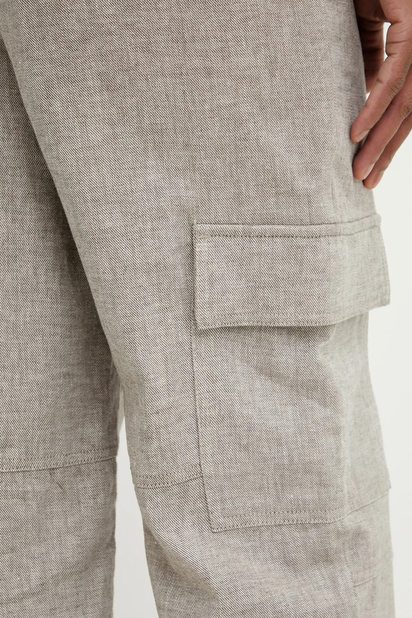 Льняные брюки - фото 5