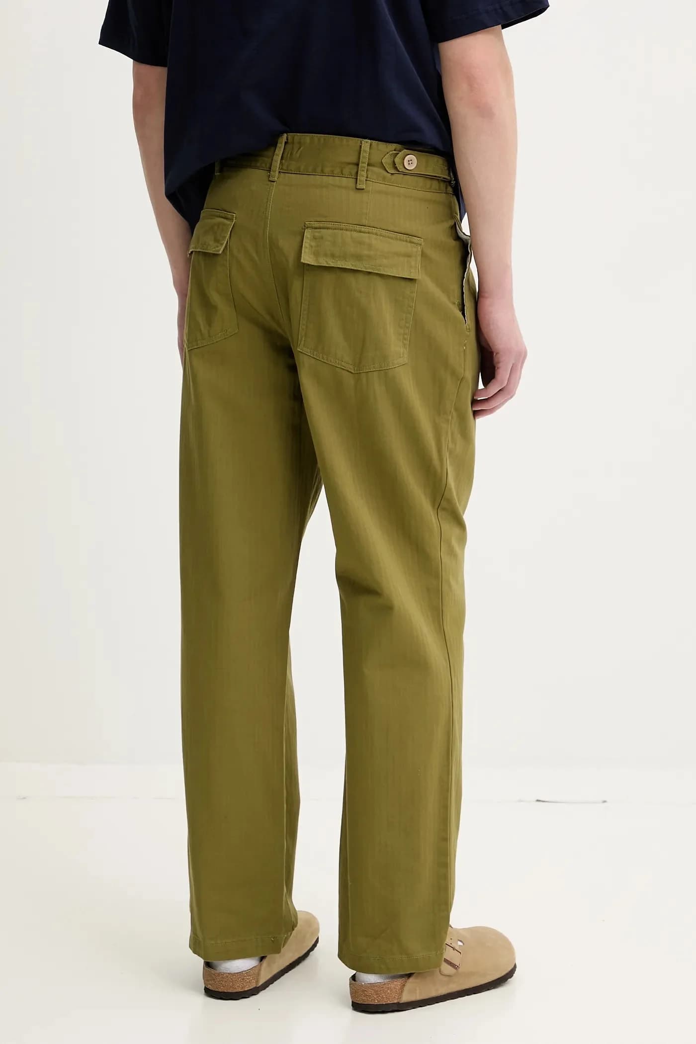 брюки BANKER из хлопка - фото 3