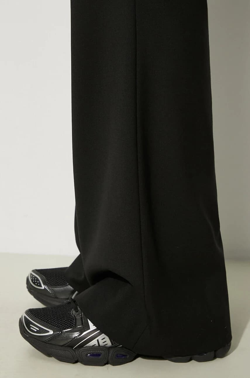 Шерстяные брюки-клеш - фото 5