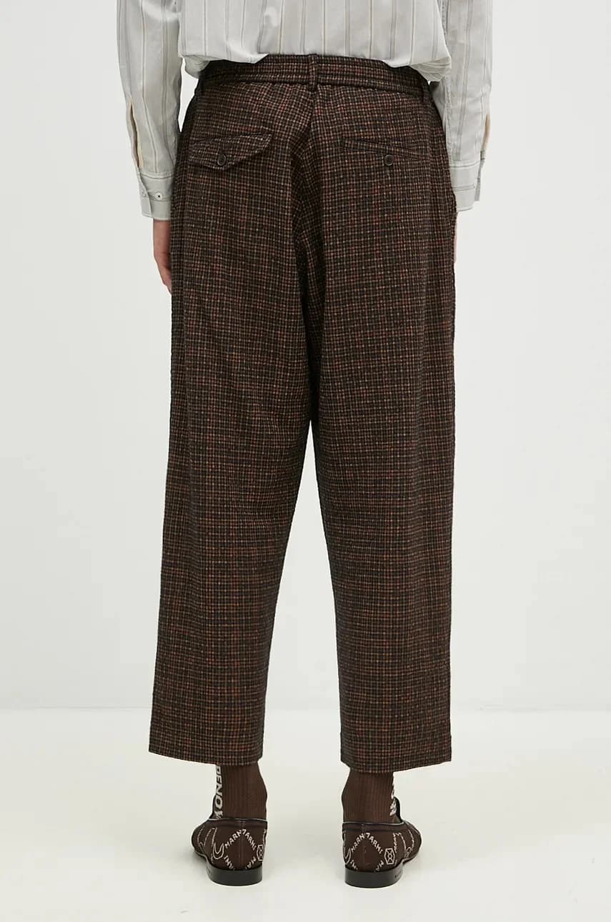 Брюки из смесовой шерсти - фото 3