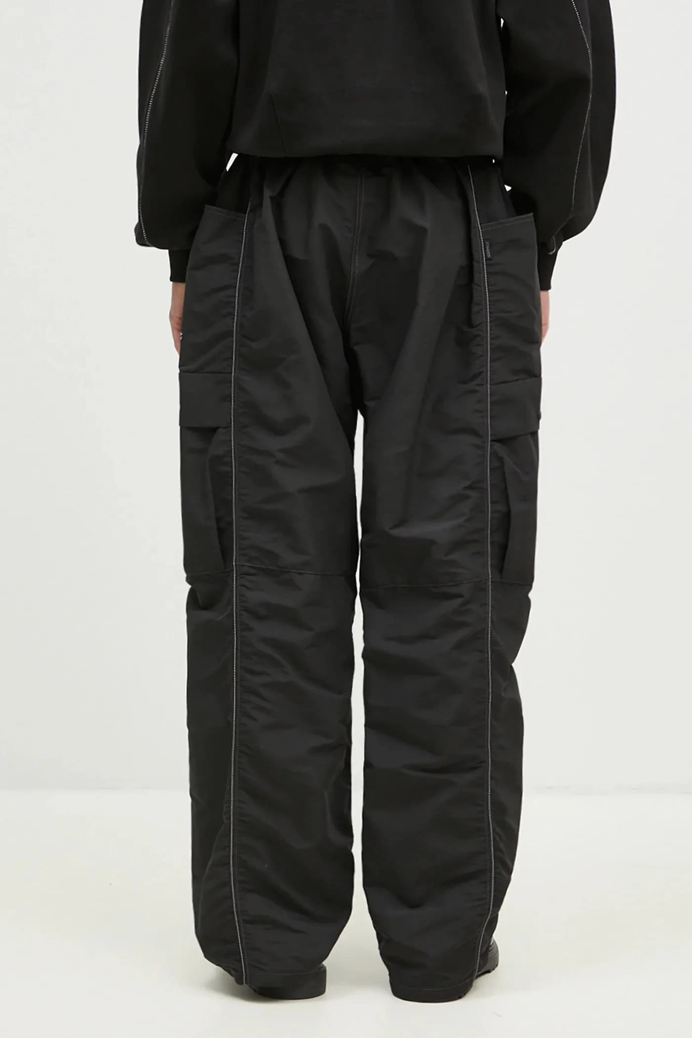 Короткие брюки в стиле пэчворк - фото 3