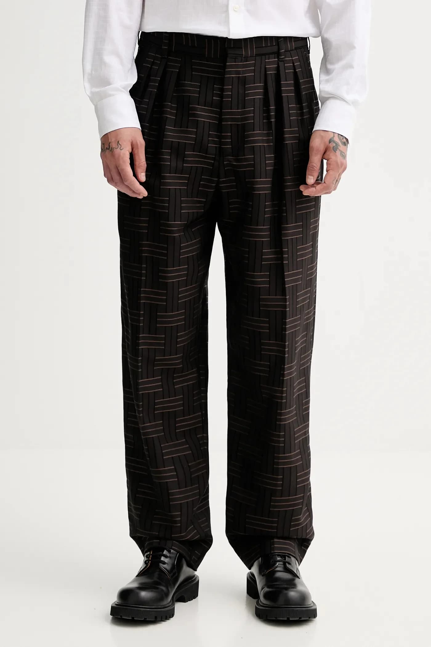 Шерстяные брюки