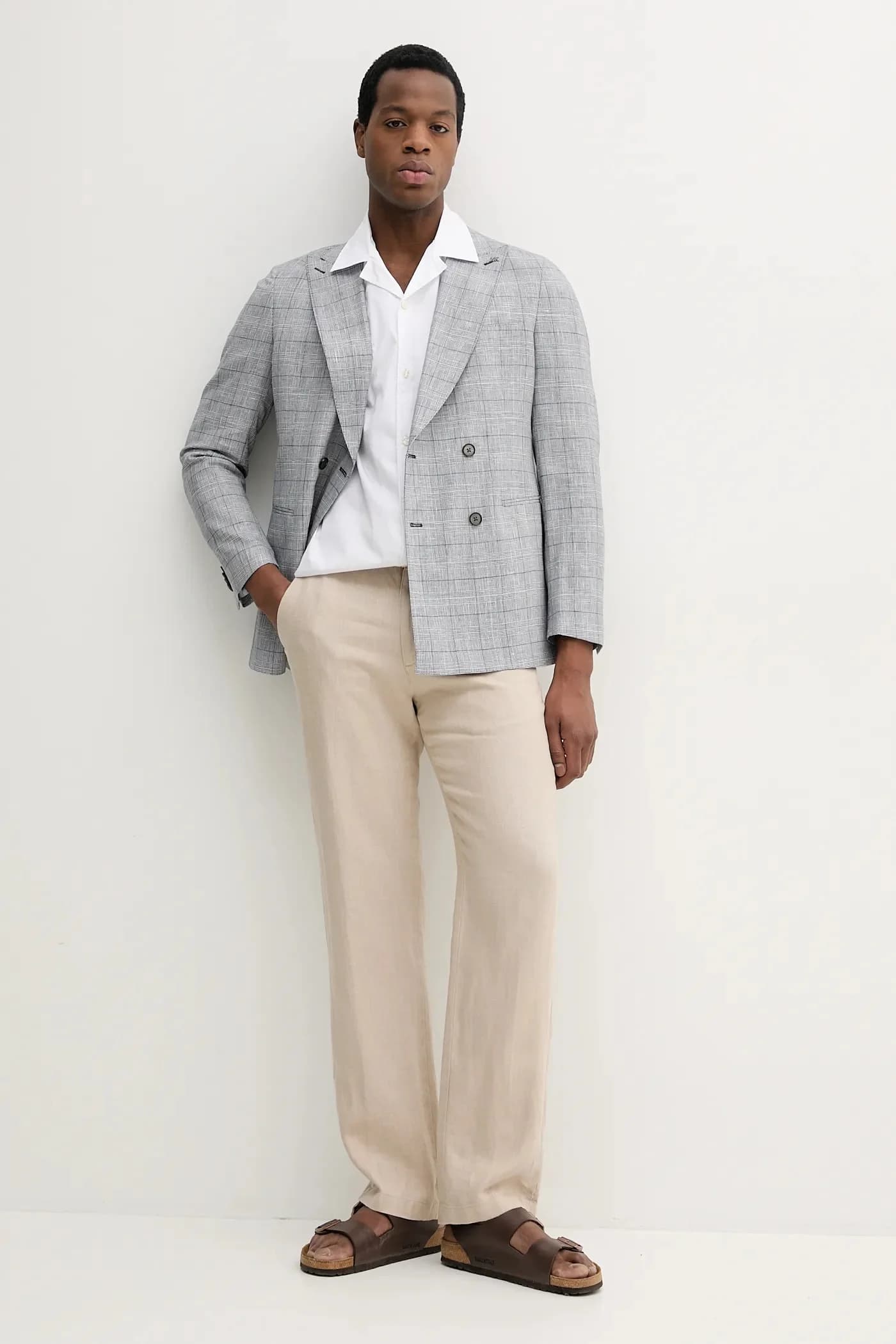 Льняные брюки - фото 2