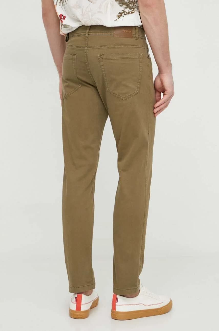 УЗКИЕ БРЮКИ С ПЯТЬЮ КАРМАНАМИ - фото 3