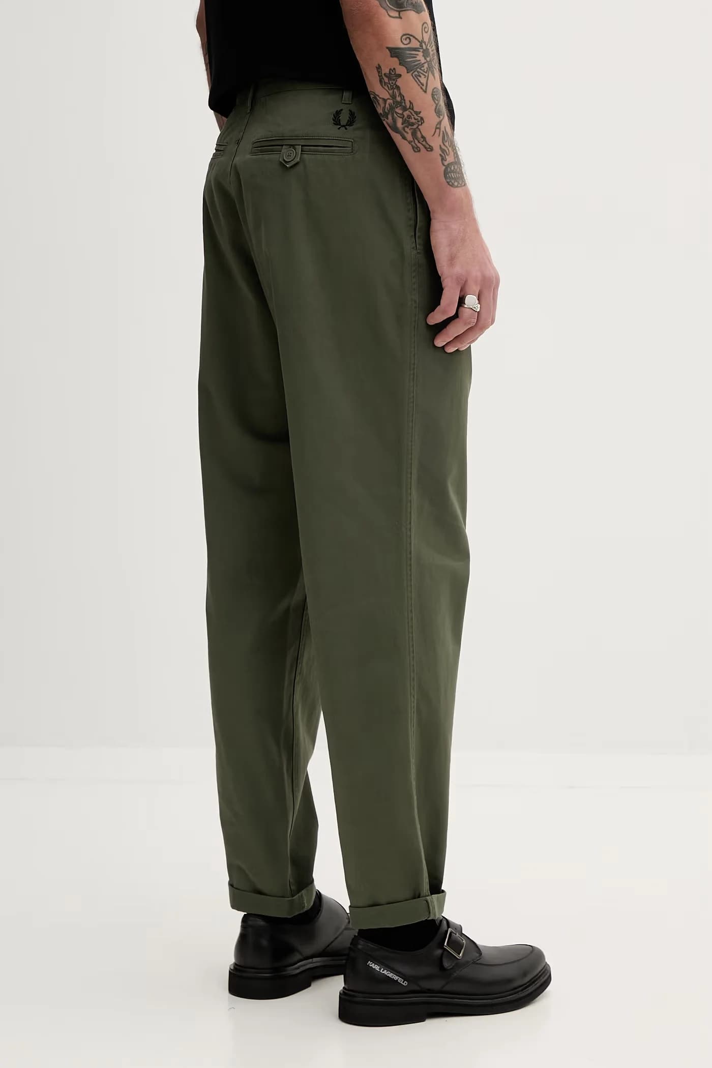 Хлопковые брюки - фото 3