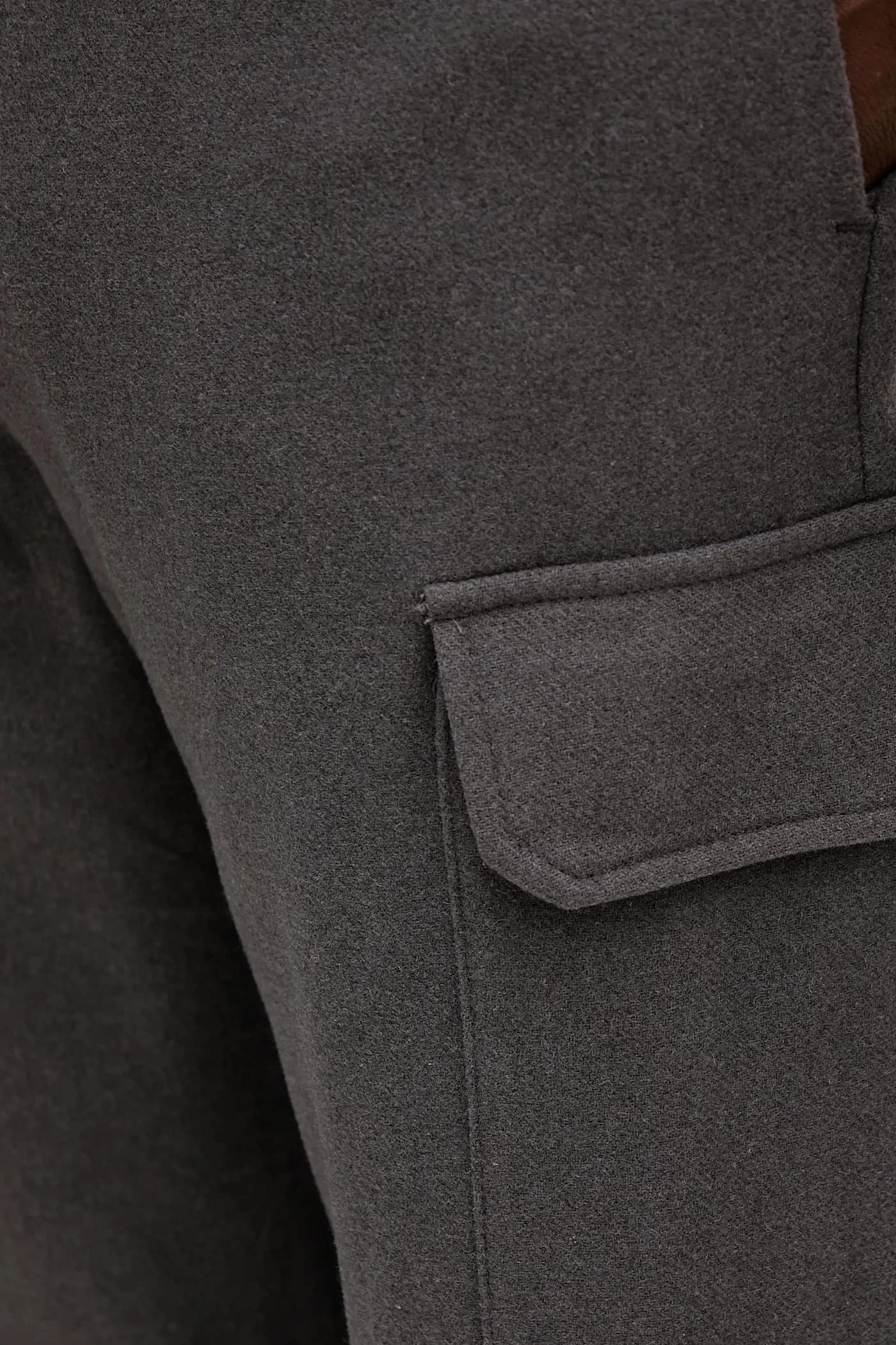 Брюки из смесовой шерсти - фото 4