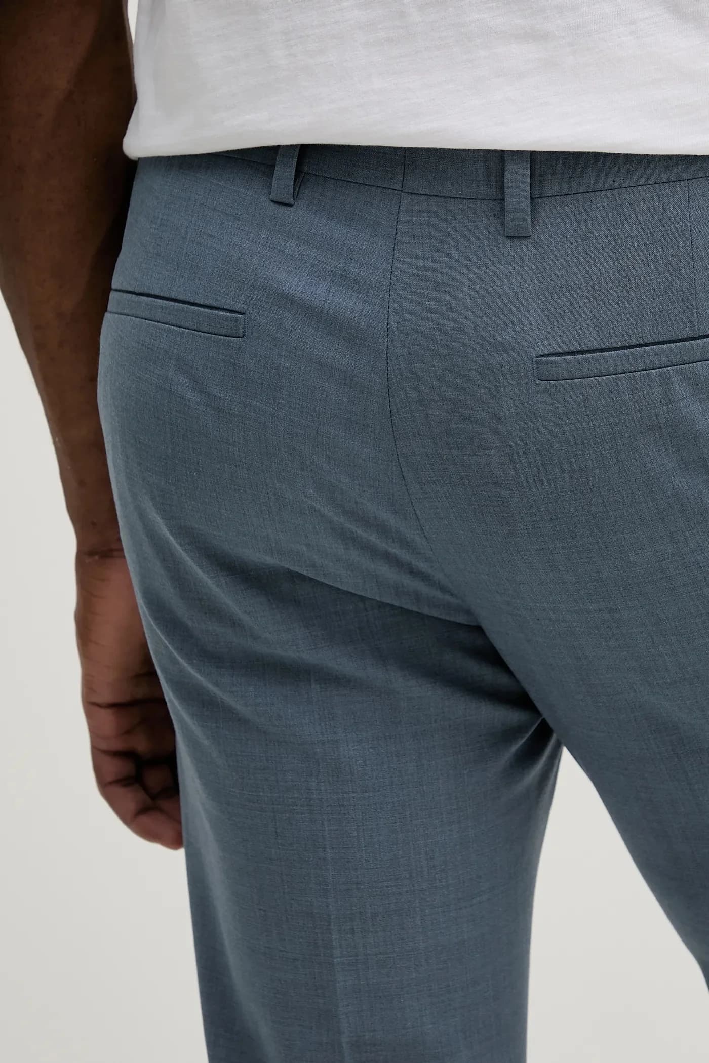 Брюки из смесовой шерсти - фото 4