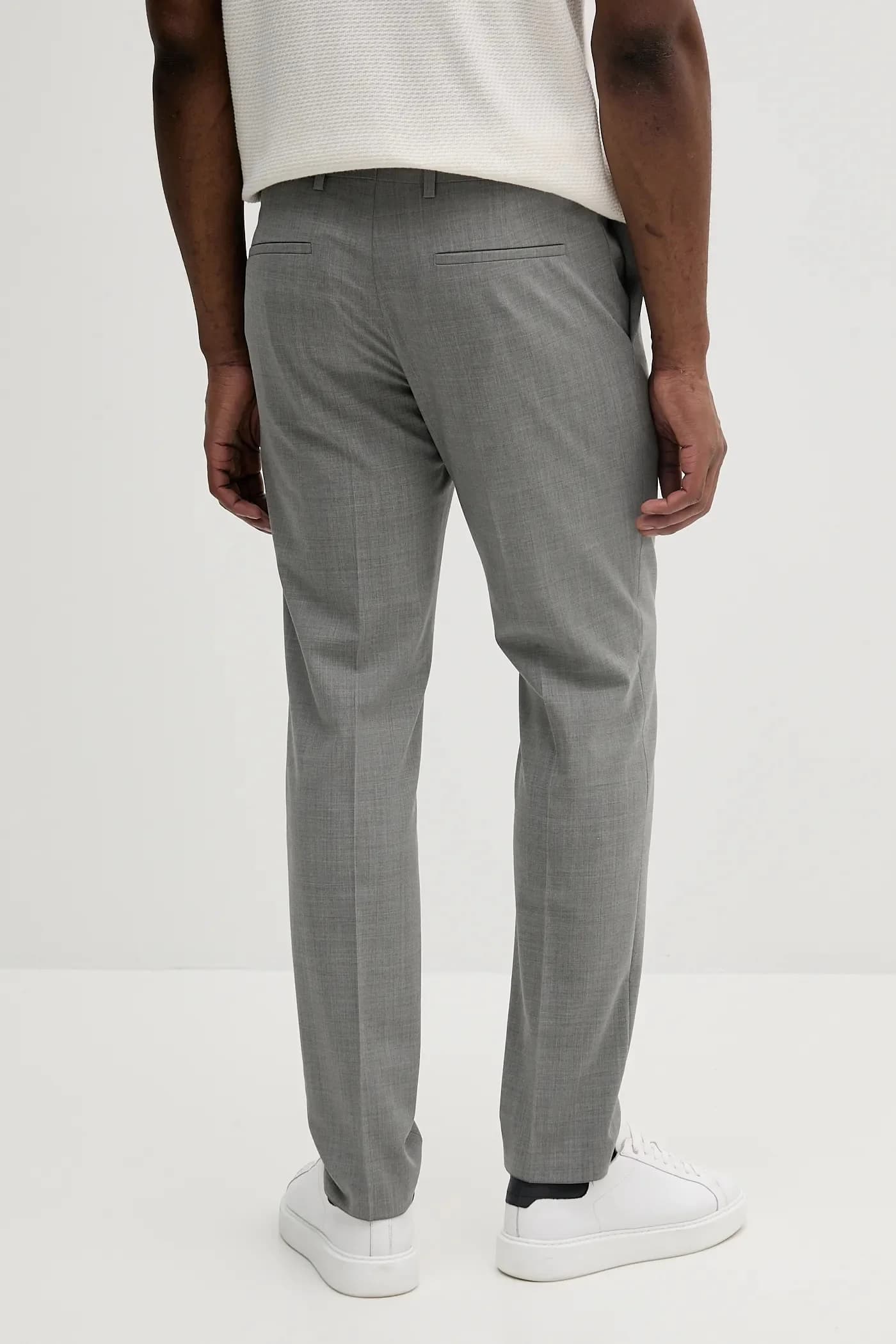 Брюки из смесовой шерсти - фото 3