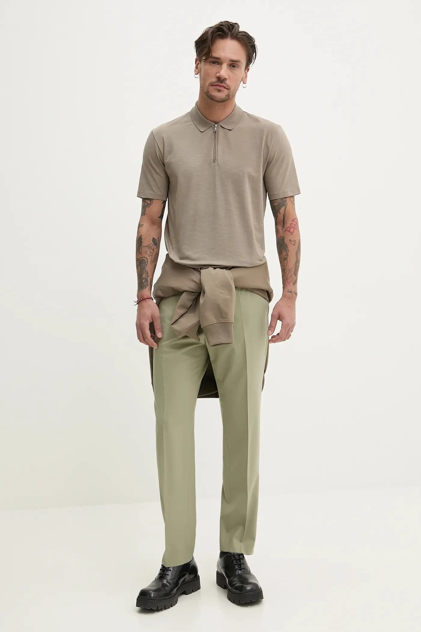 Шерстяные брюки - фото 2