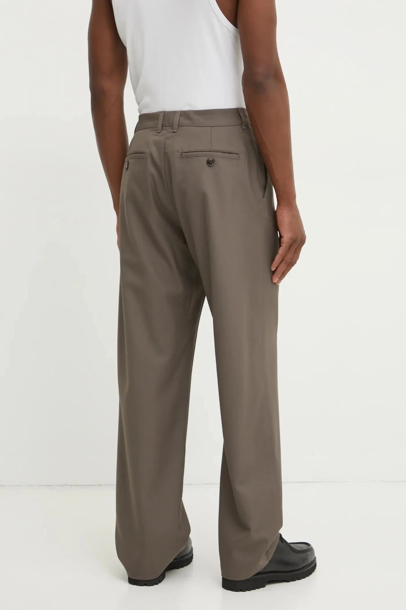 Брюки из смесовой шерсти - фото 3