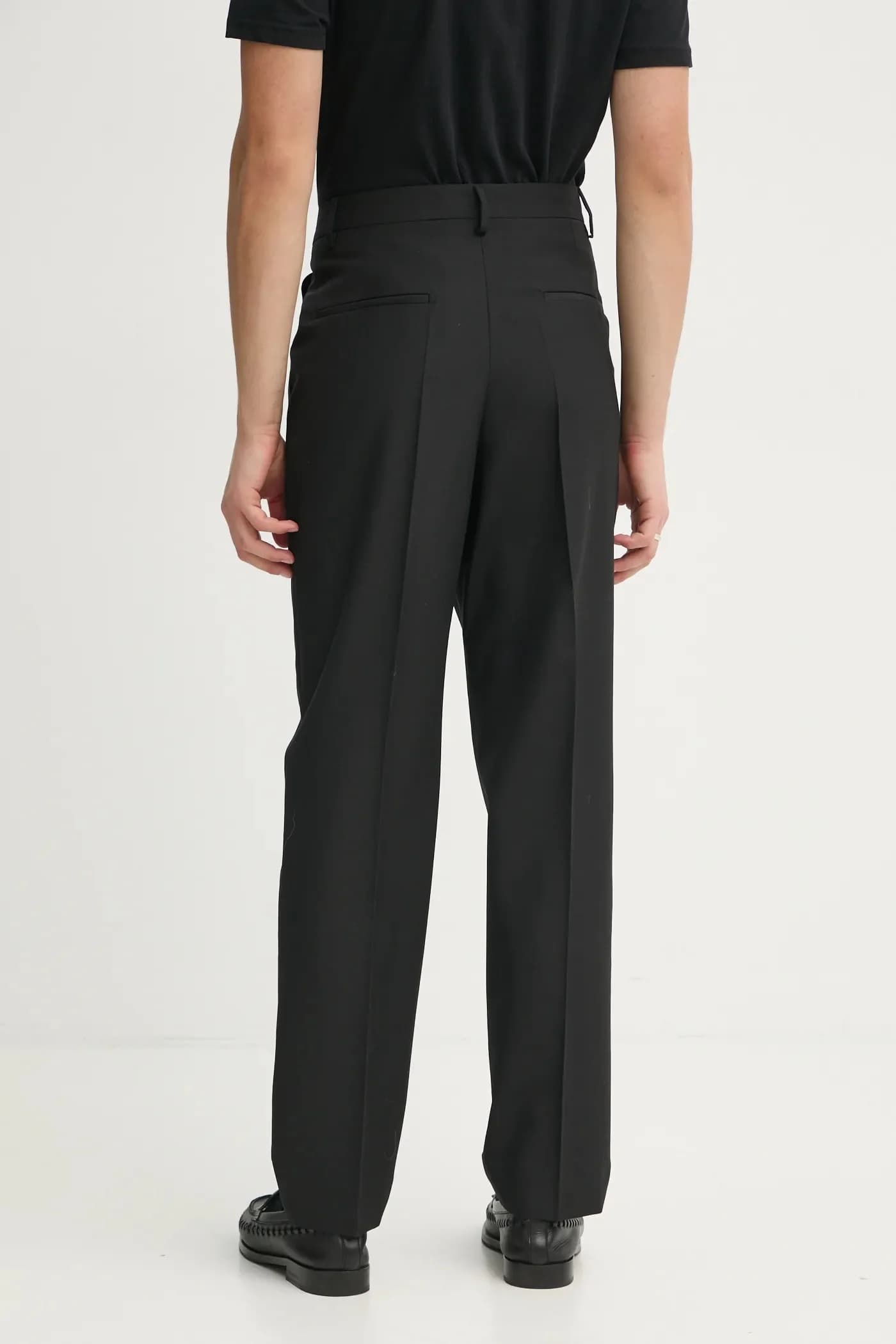 Брюки из смесовой шерсти - фото 3