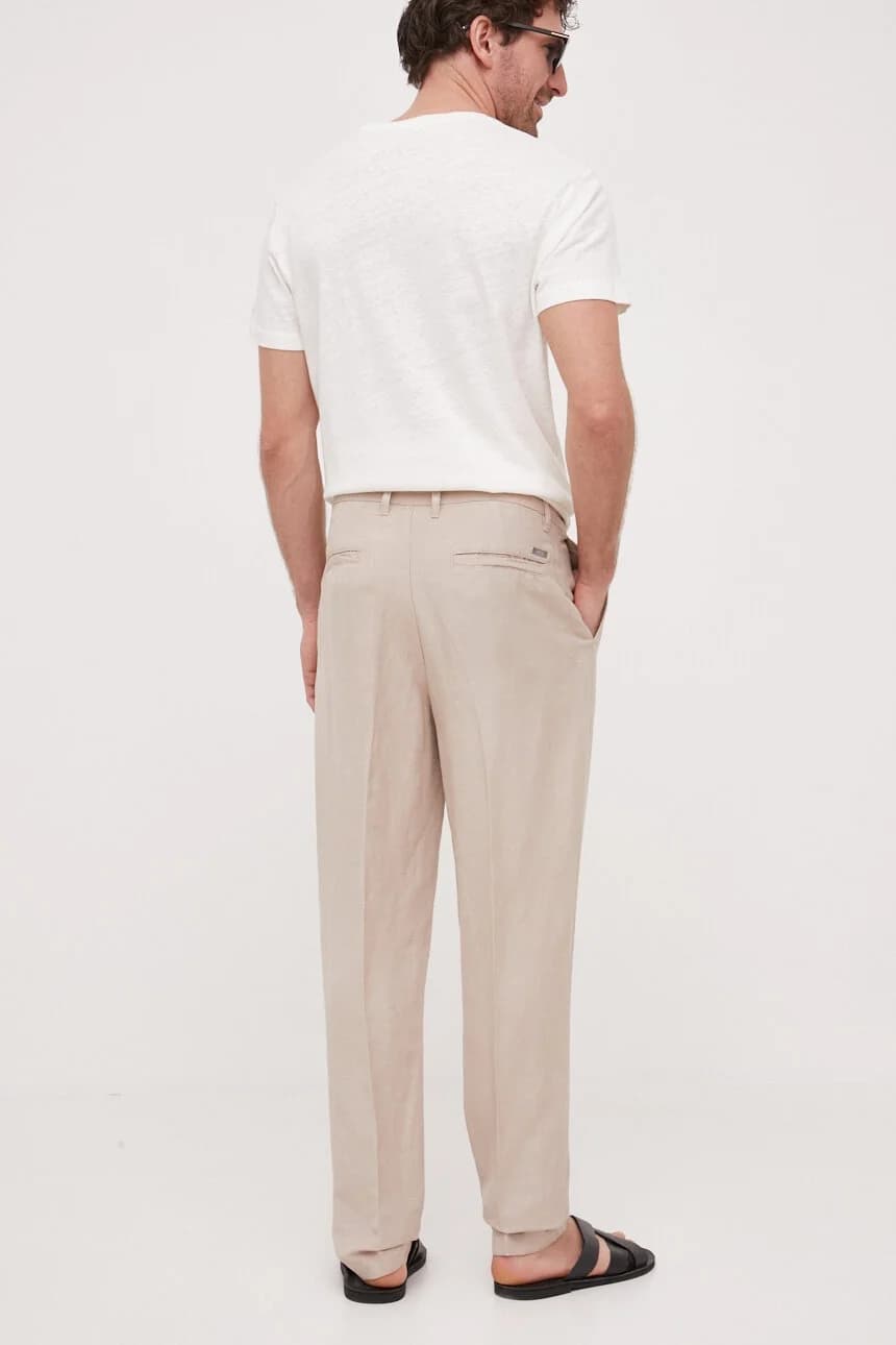 Льняные брюки - фото 3