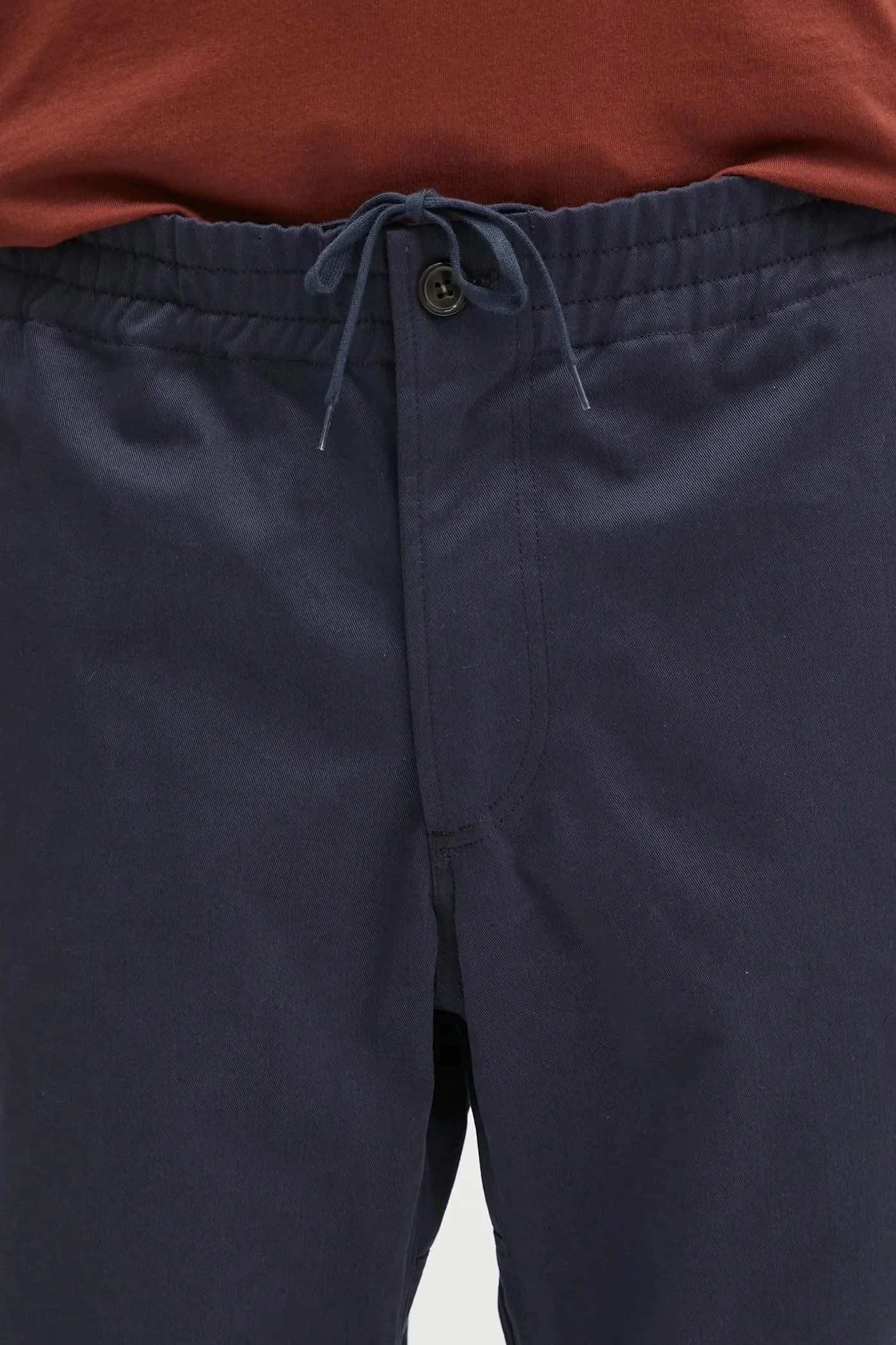 Брюки из хлопка с широкими панталонами - фото 4