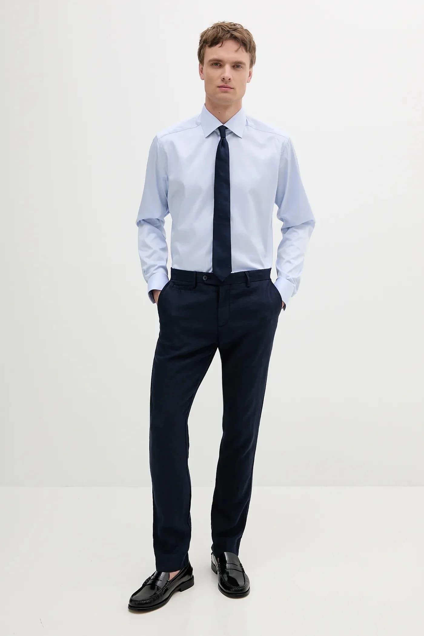 Льняные брюки - фото 2