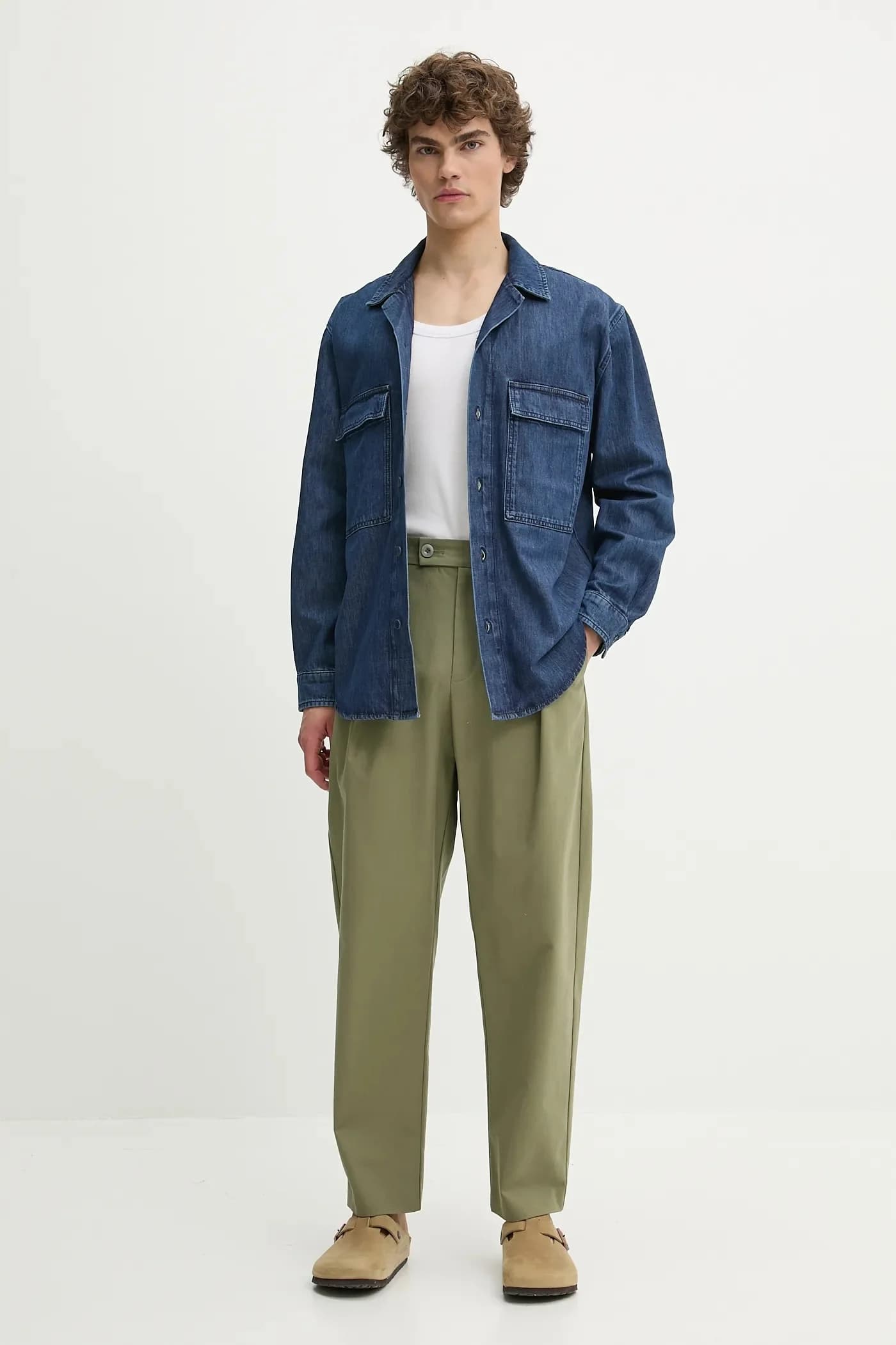 Брюки Renato из хлопка с панталонами - фото 2