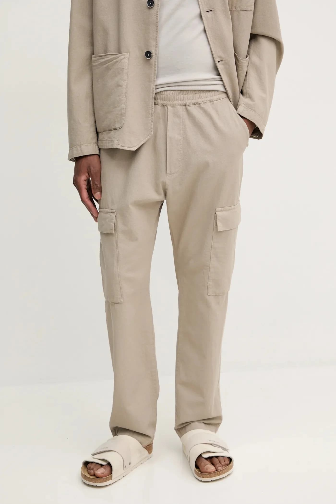 брюки Camicia Mola из хлопка - фото 4