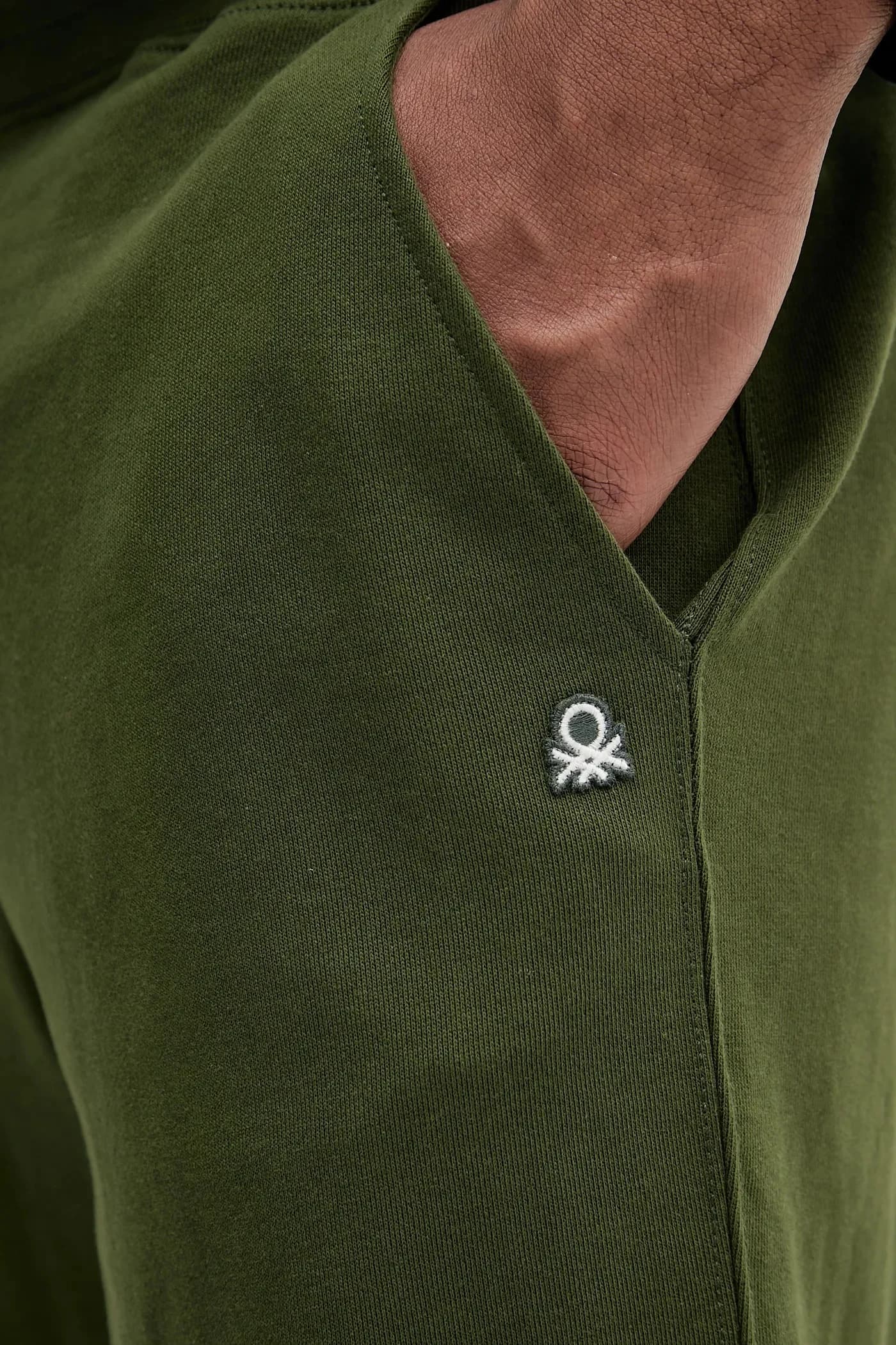 Хлопковые спортивные штаны - фото 4