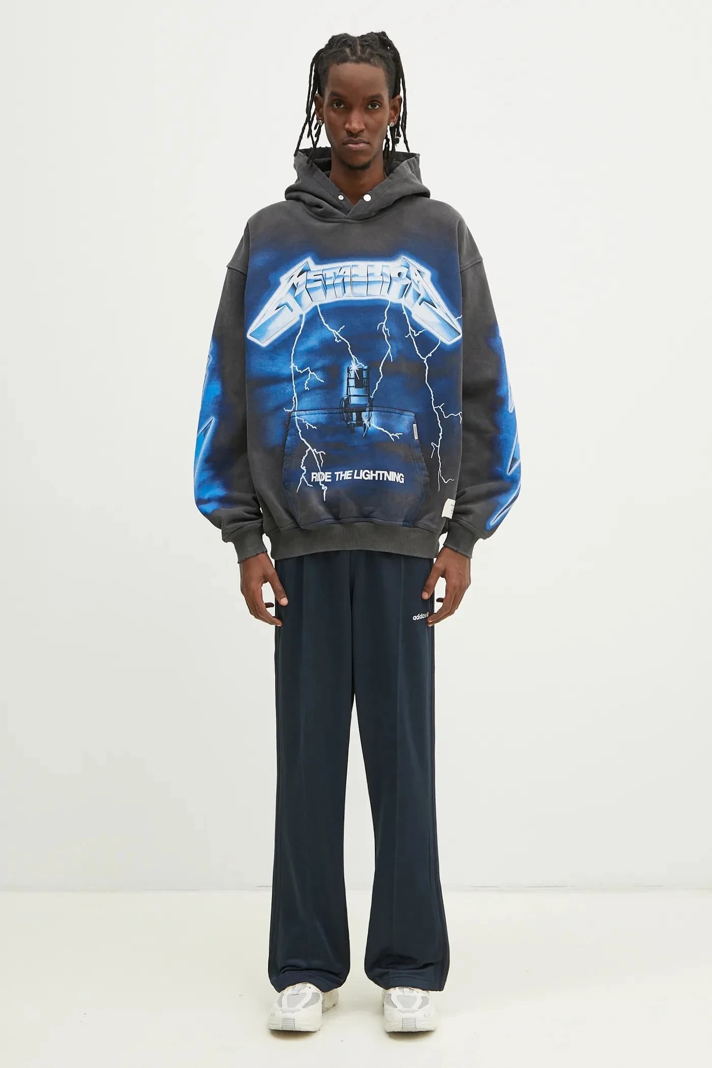 Спортивные брюки-клеш - фото 5